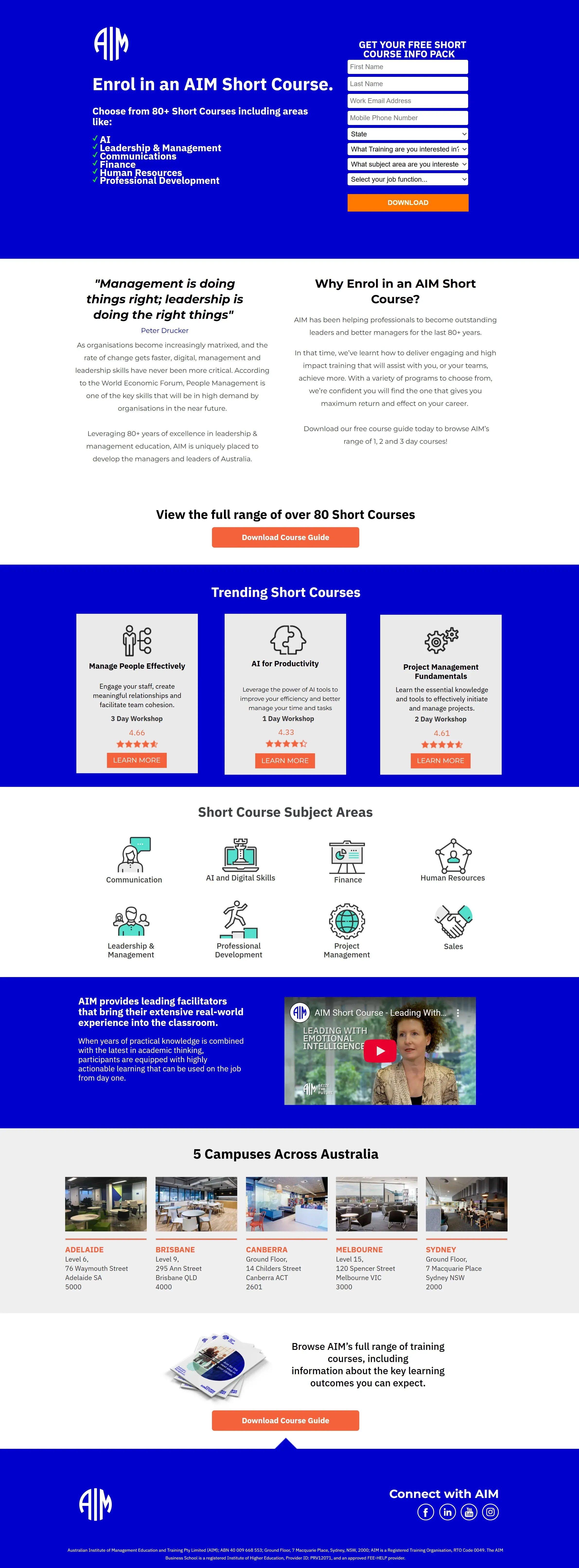 Professional Certification Programs Screenshot 2