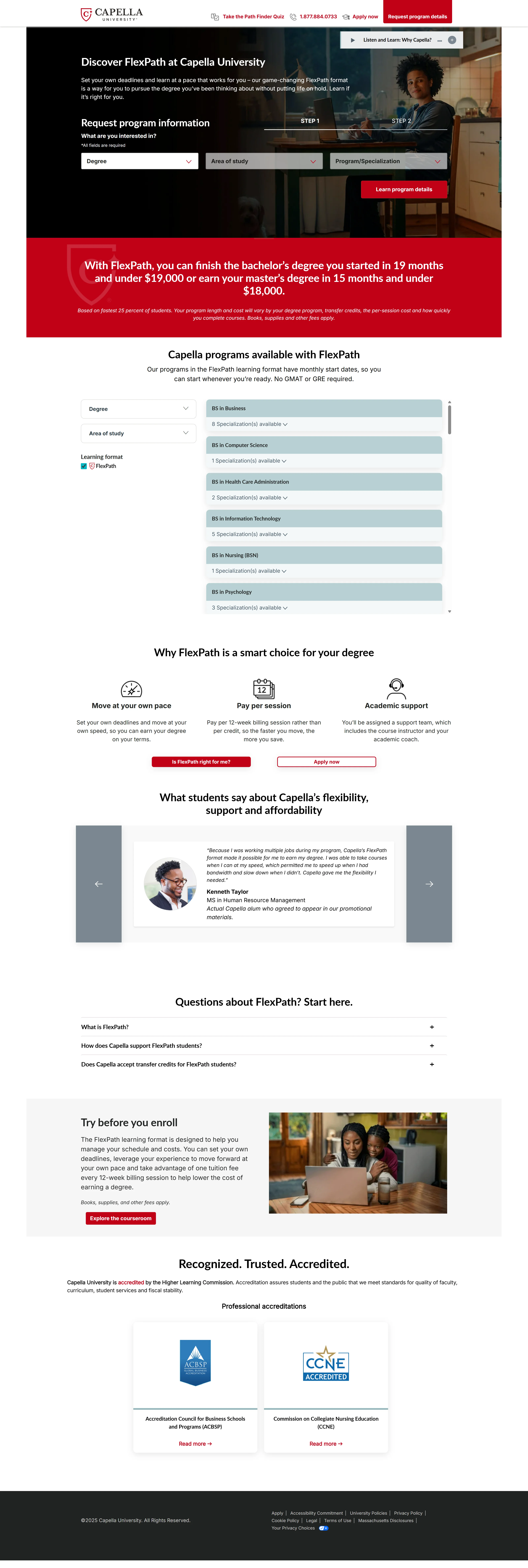 Professional Certification Programs Screenshot 5