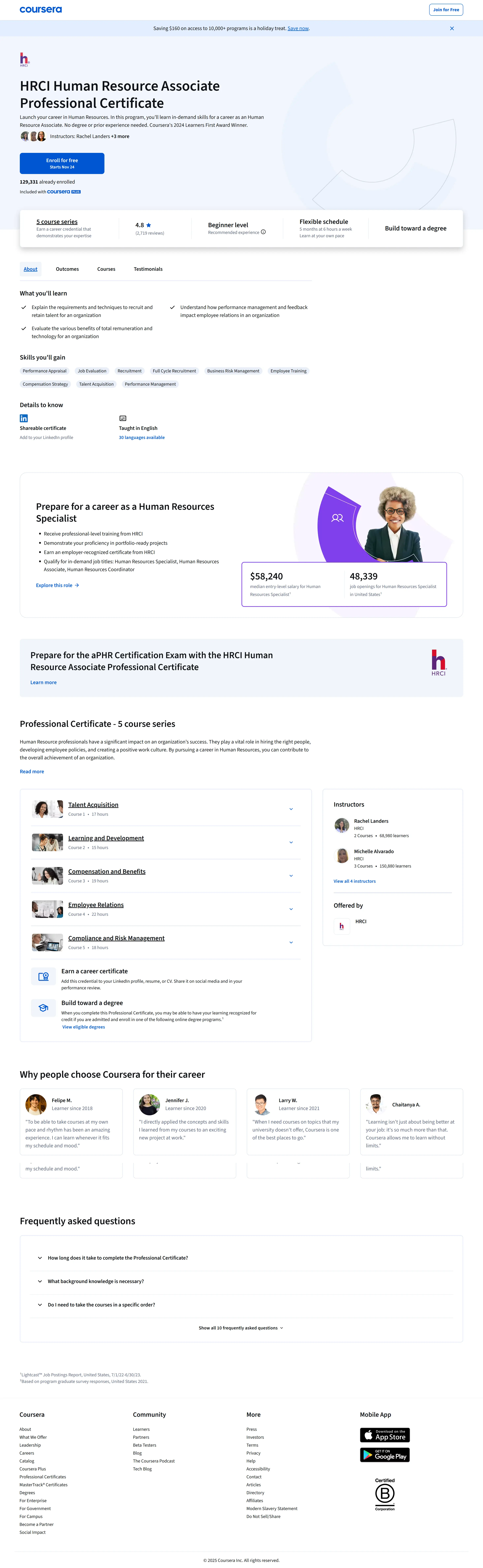 Professional Certification Programs Screenshot 11