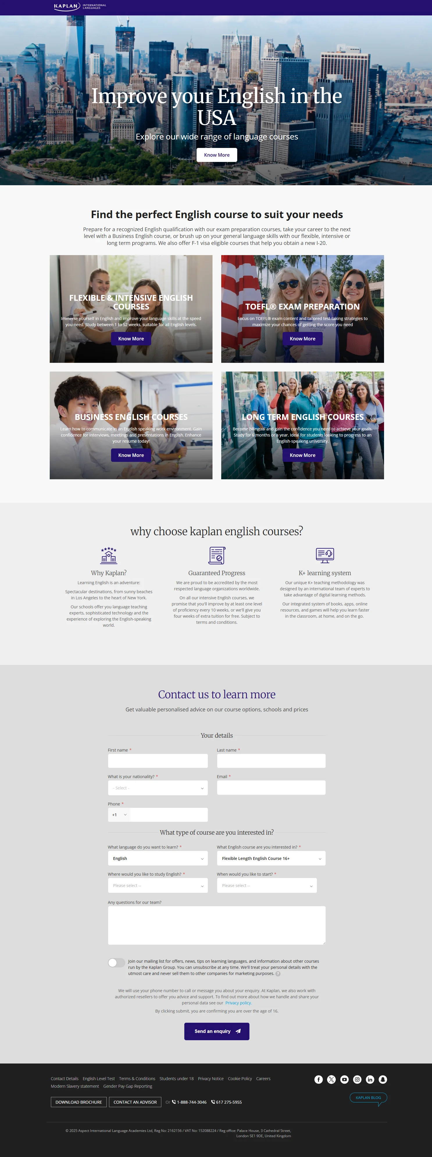 Language Schools Screenshot 1