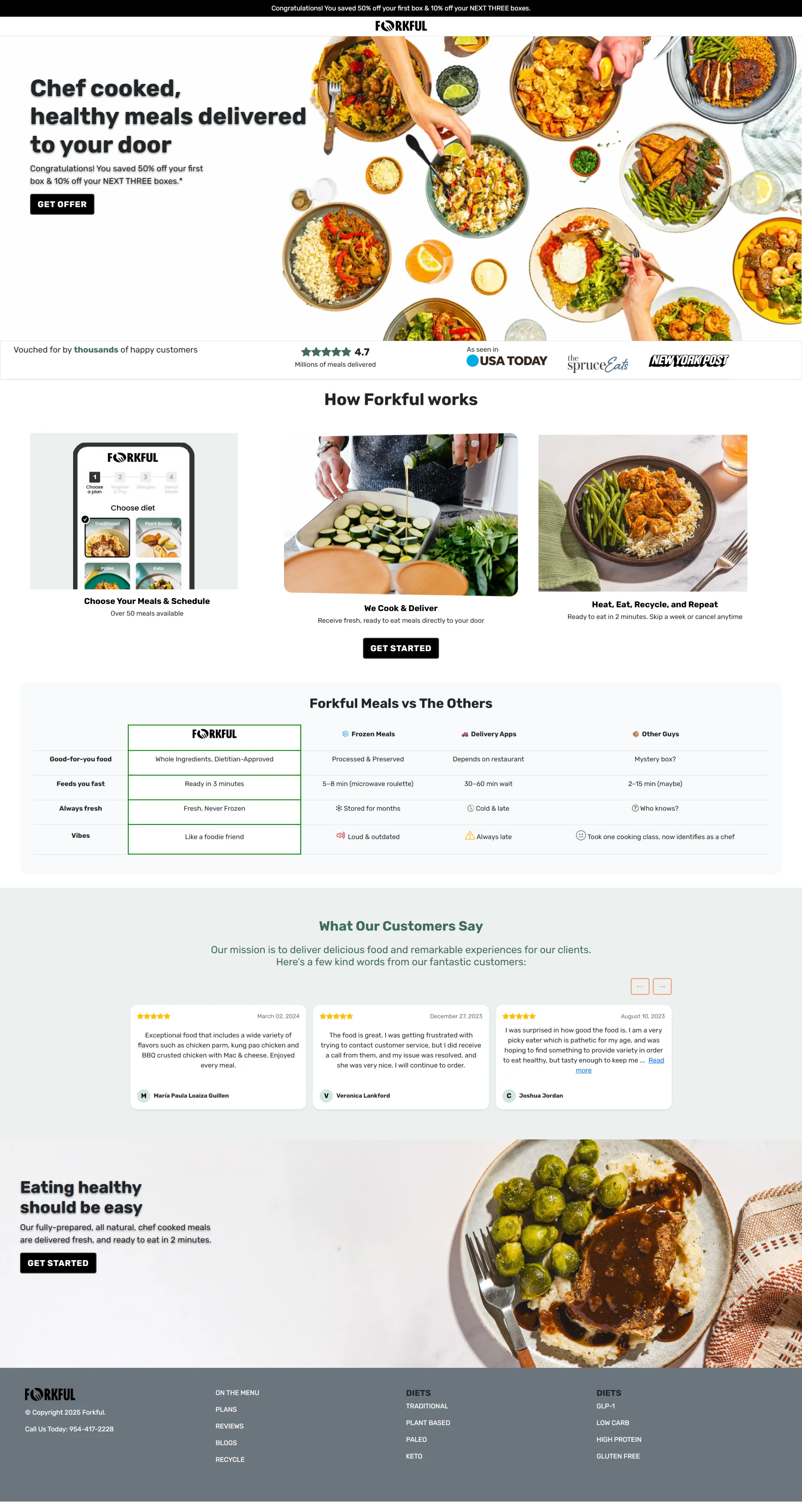 Meal Kit Services Screenshot 1