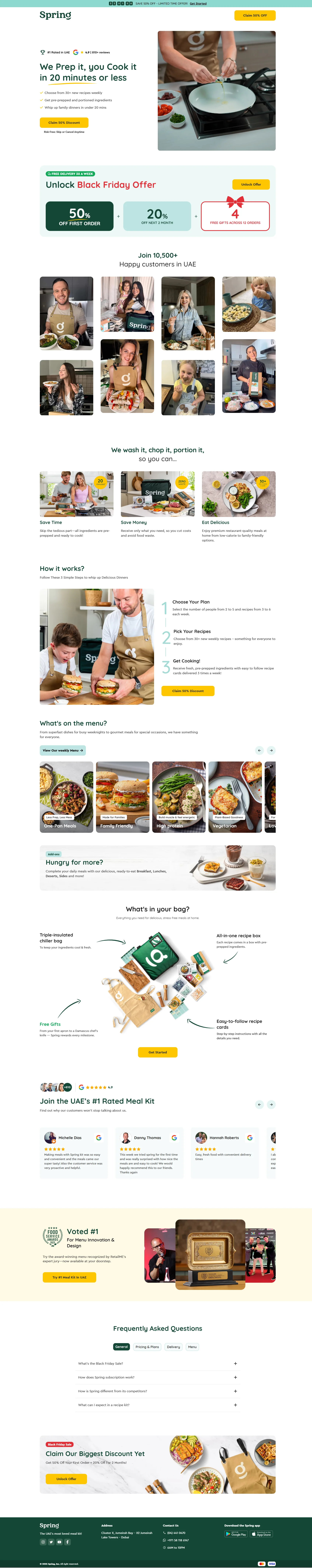 Meal Kit Services Screenshot 7