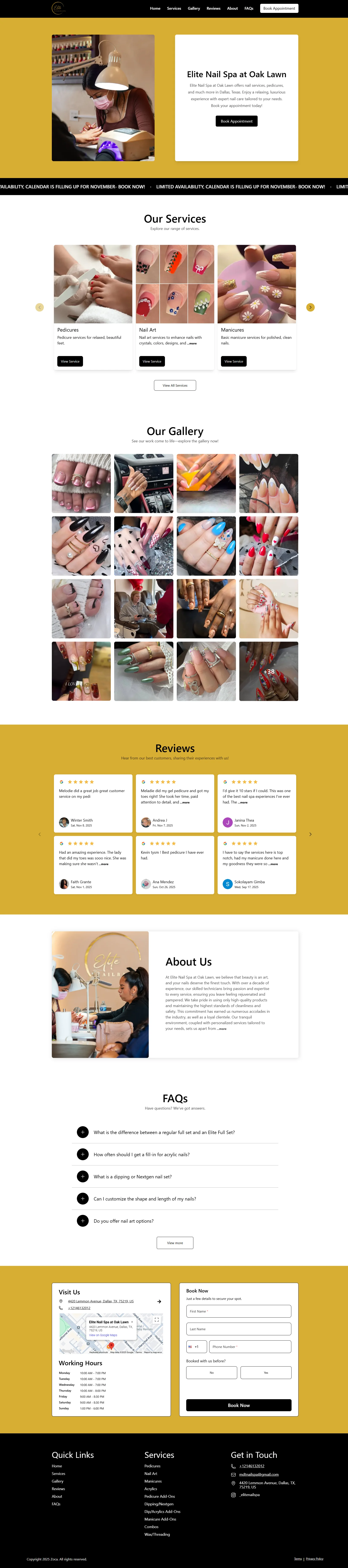 Nail Salons Screenshot 5