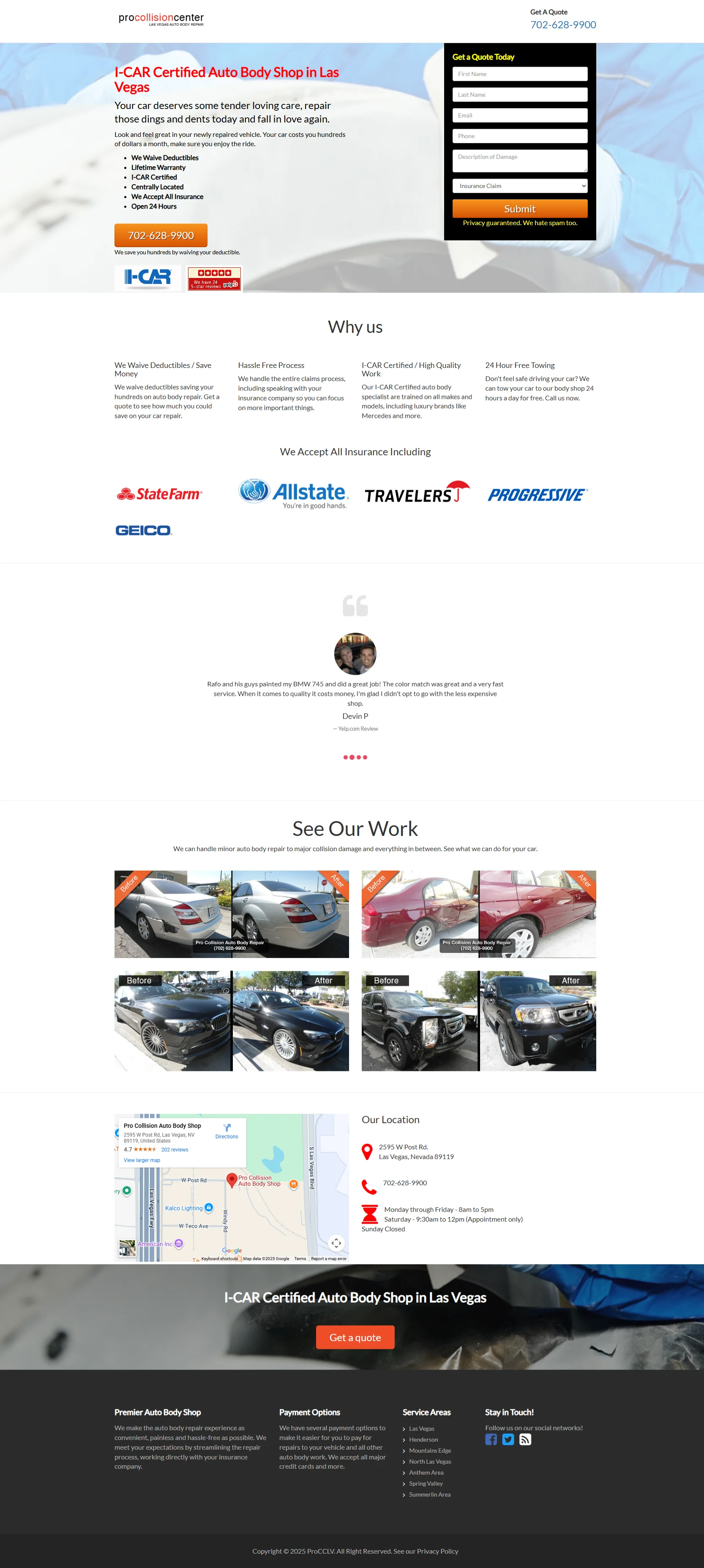 Auto Body Shops Screenshot 1