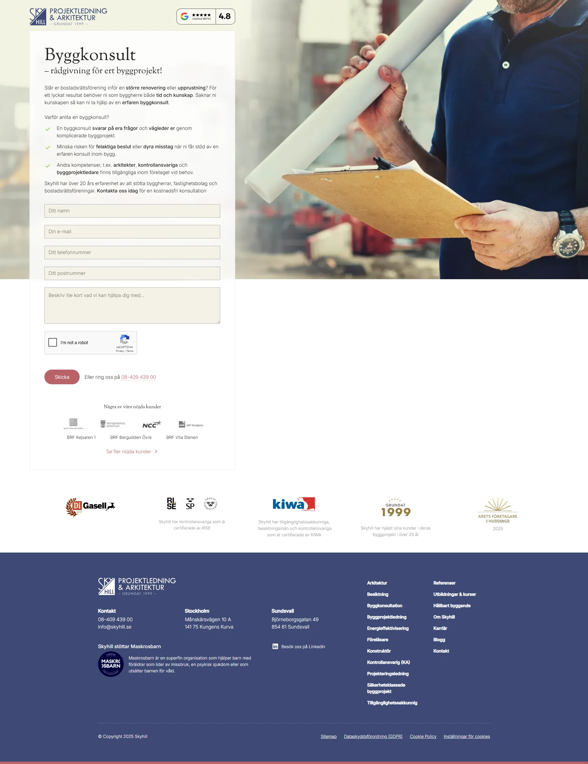 Construction Companies Screenshot 1