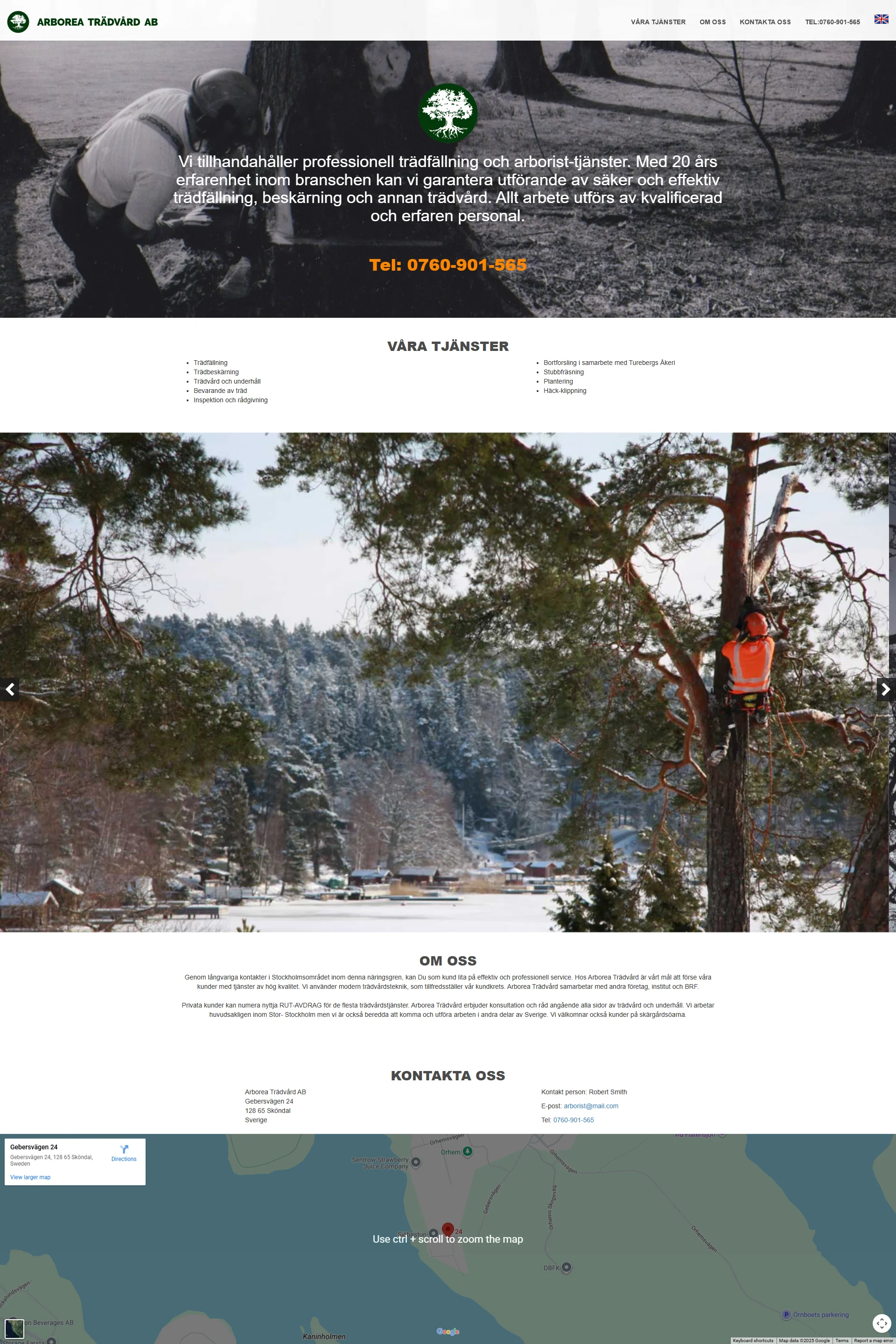 Tree Services Screenshot 1