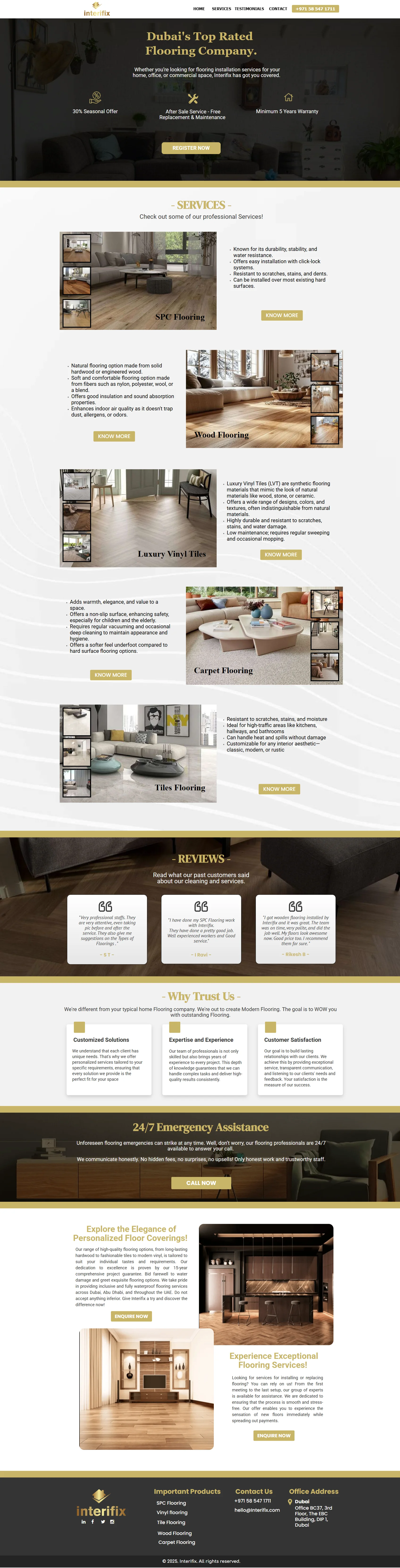 Flooring Installation Screenshot 1