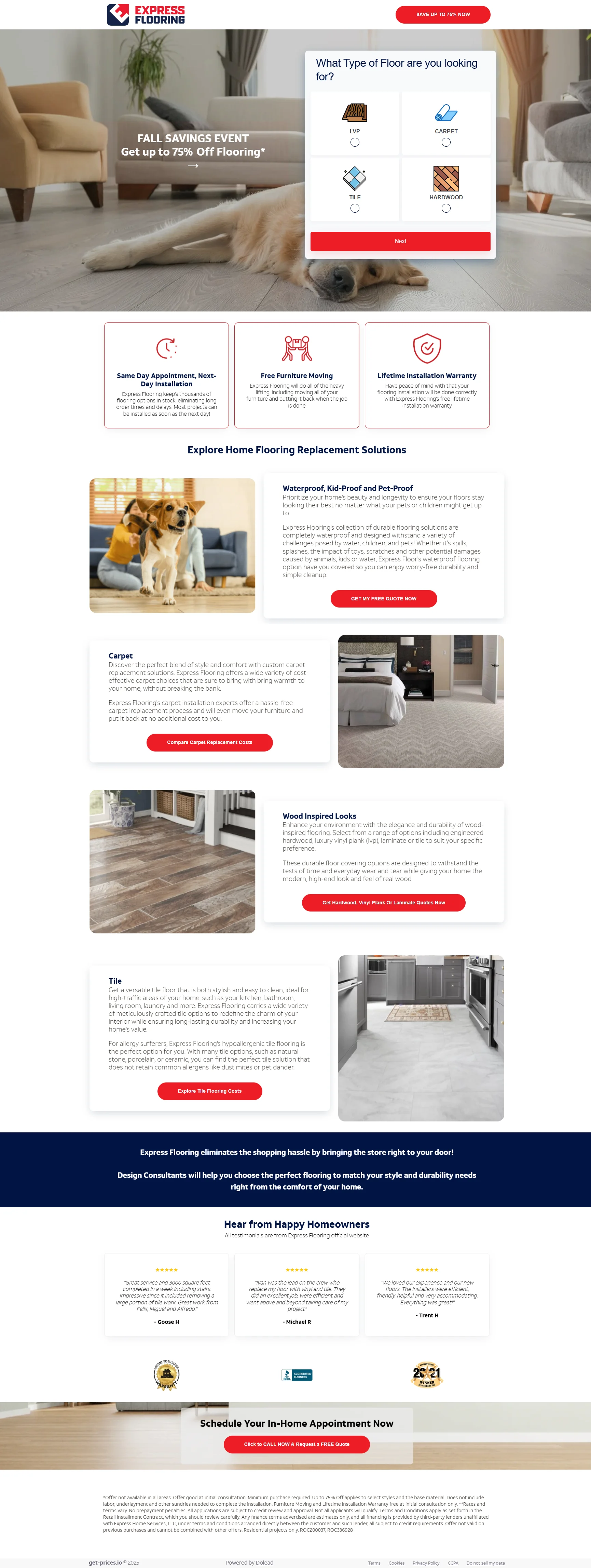 Flooring Installation Screenshot 3
