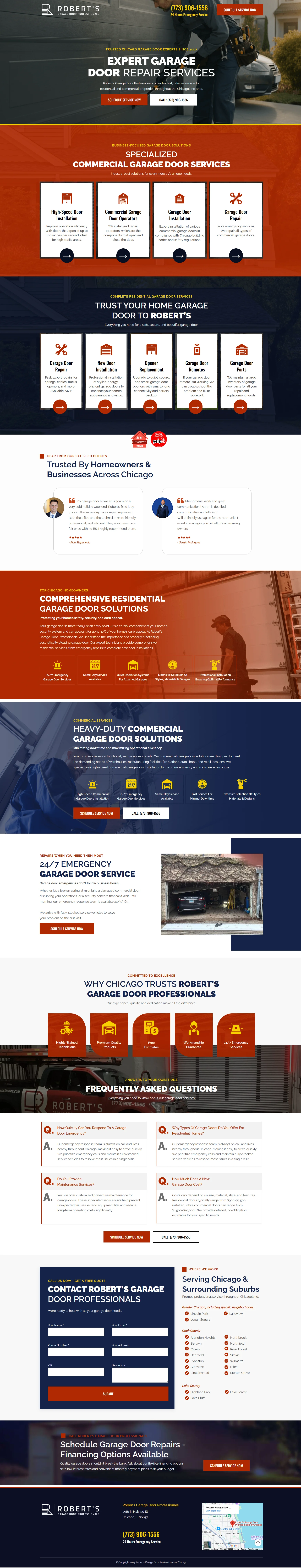Garage Door Services Screenshot 6