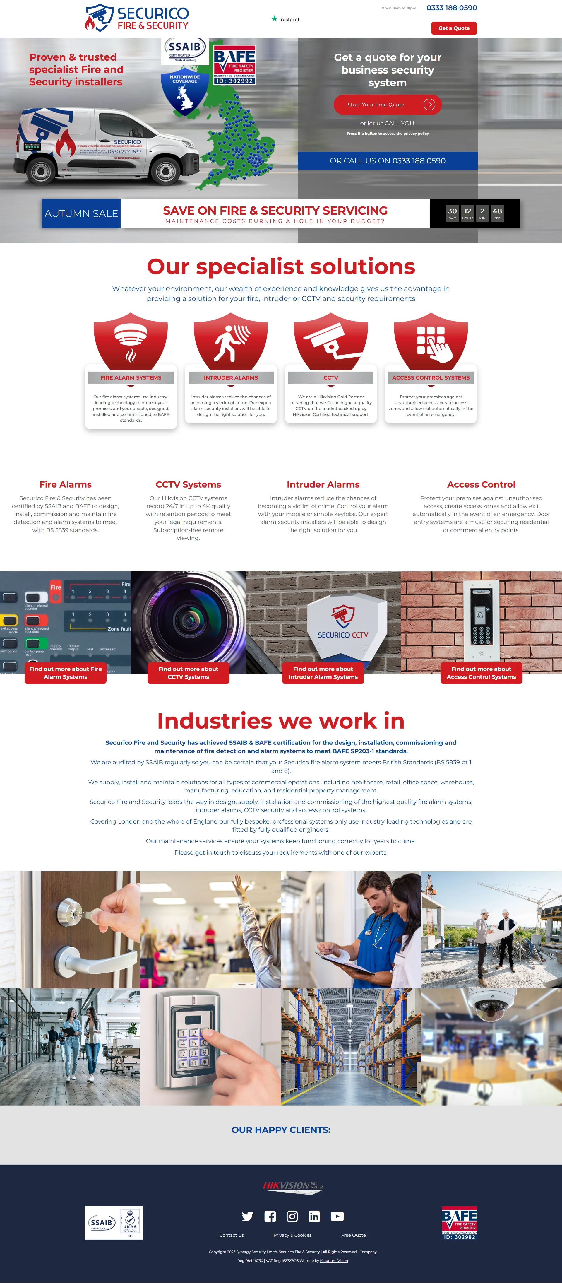 Security System Installation Screenshot 1