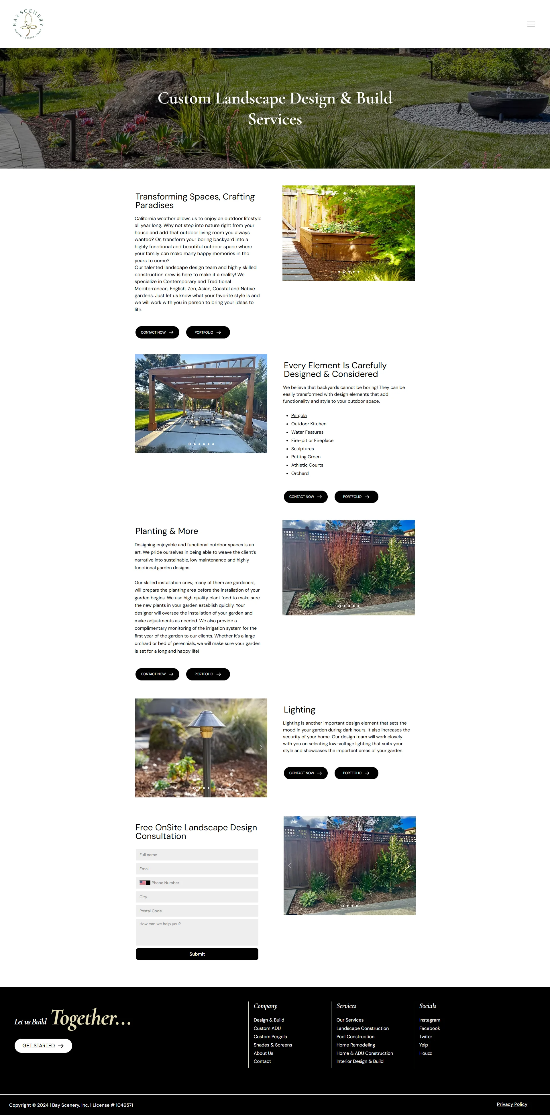Landscaping Services Screenshot 4