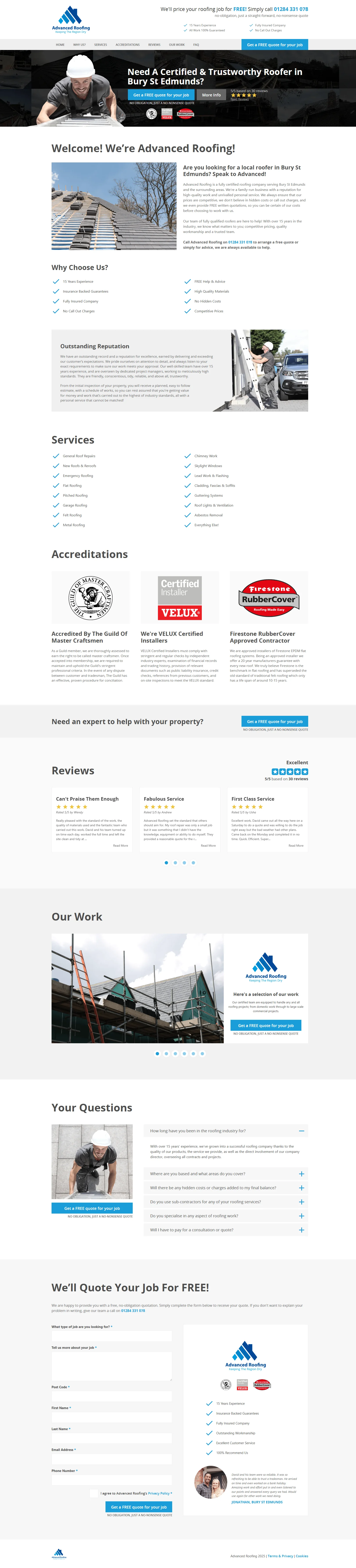 Roofing Companies Screenshot 1