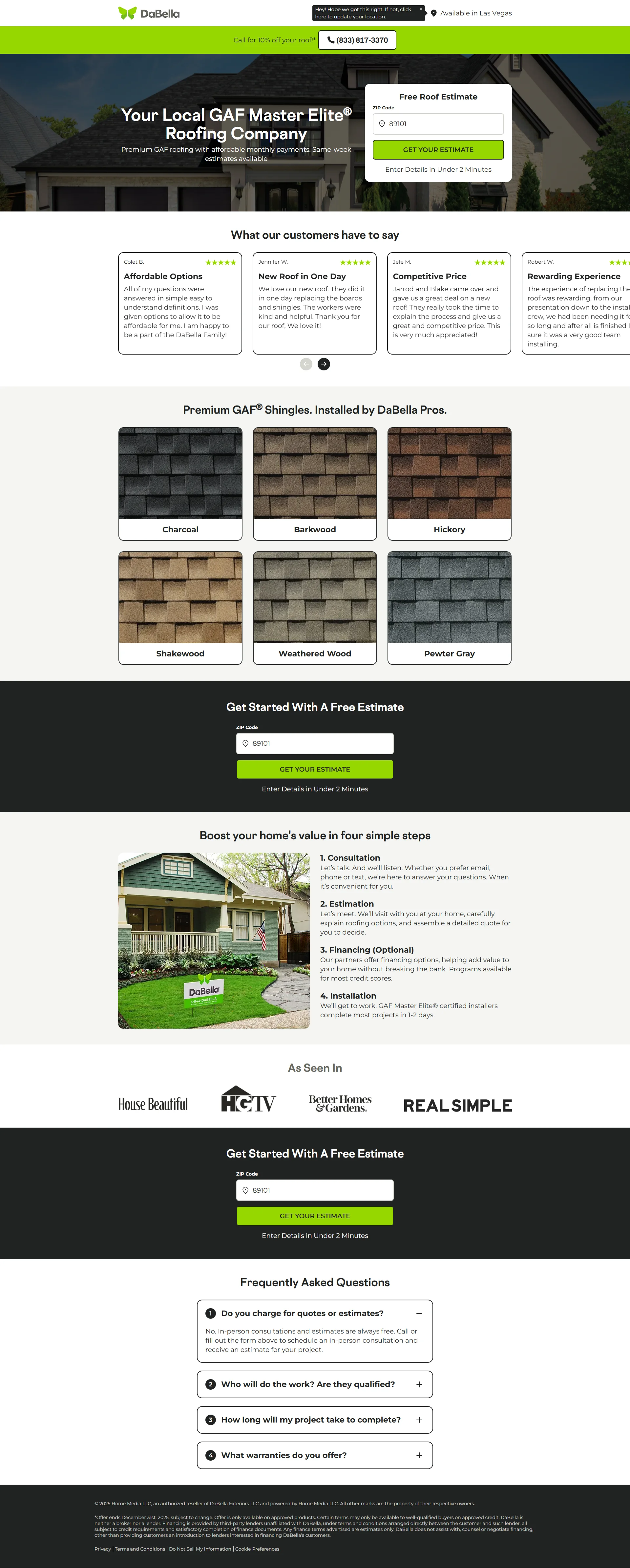 Roofing Companies Screenshot 9