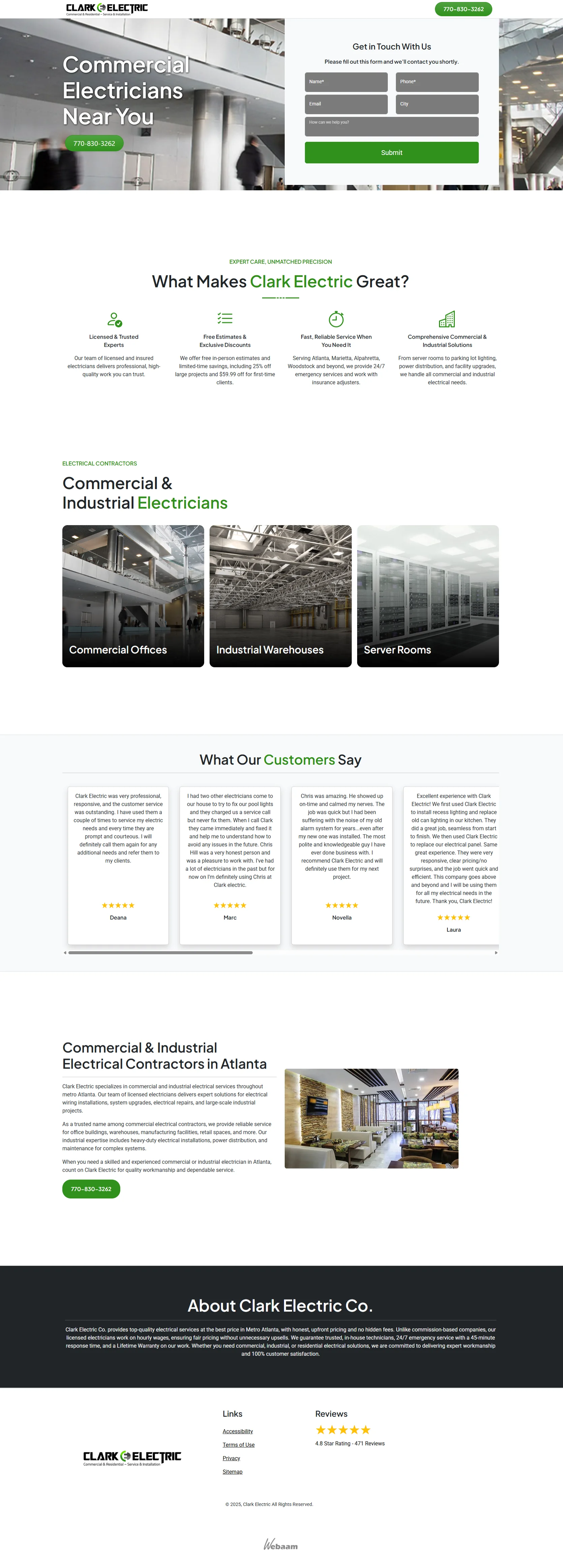 Electrical Contractors Screenshot 2