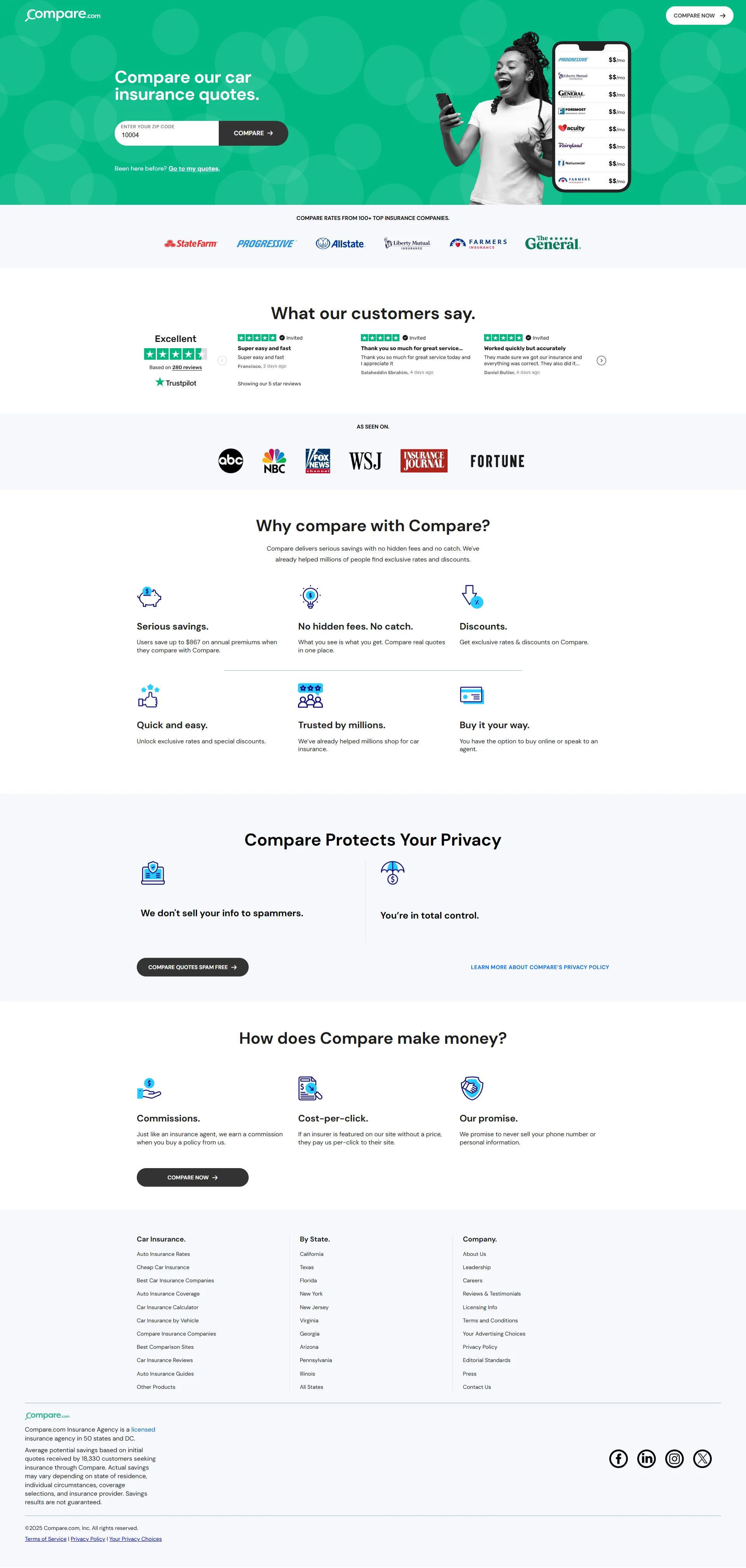 Auto Insurance Companies Screenshot 1