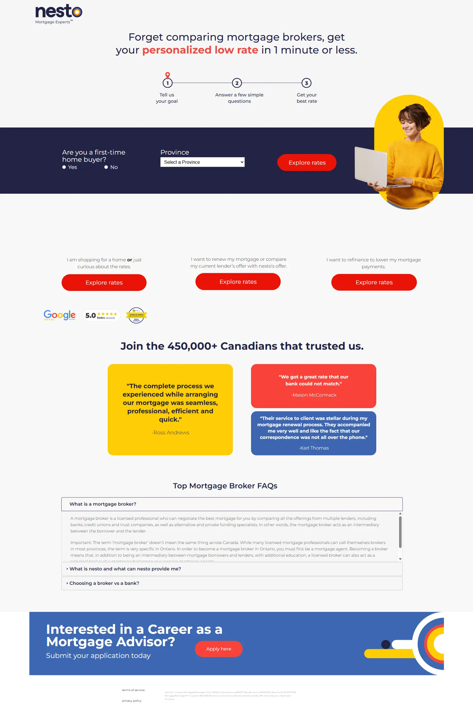 Mortgage Brokers Screenshot 1