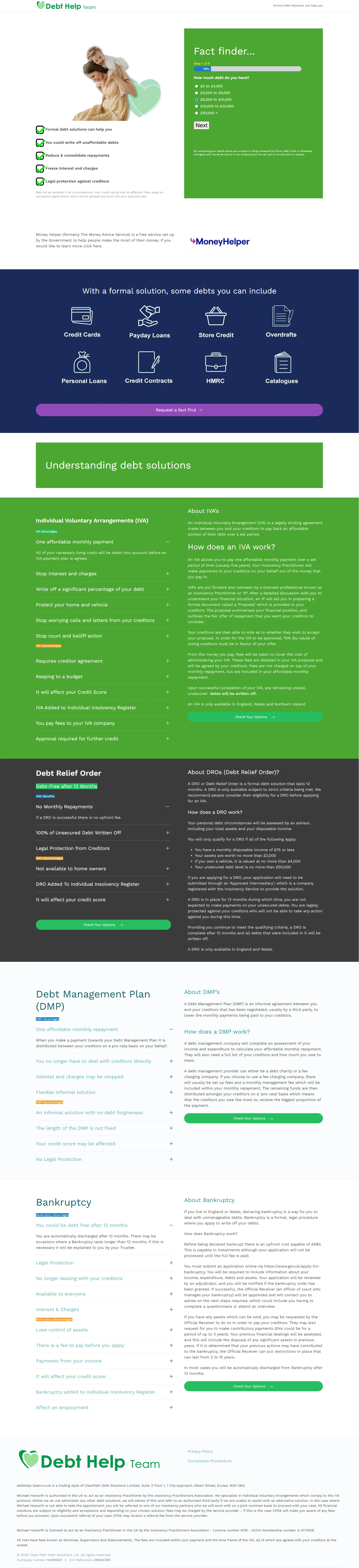 Debt Consolidation Services Screenshot 4