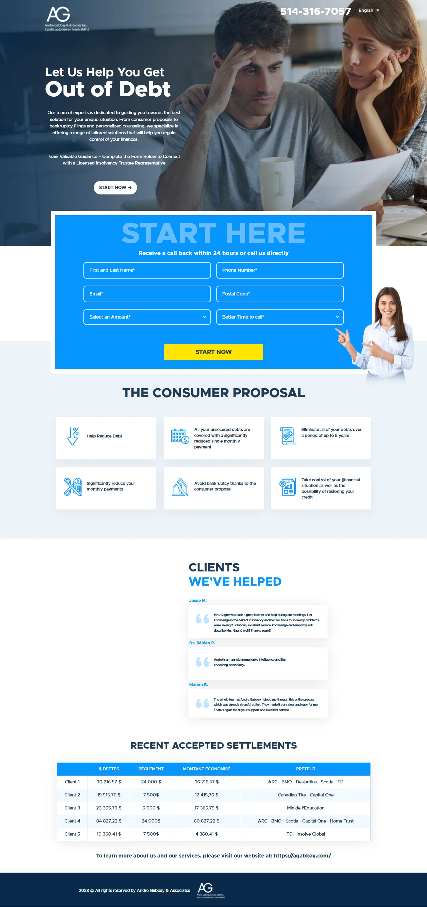 Debt Consolidation Services Screenshot 9