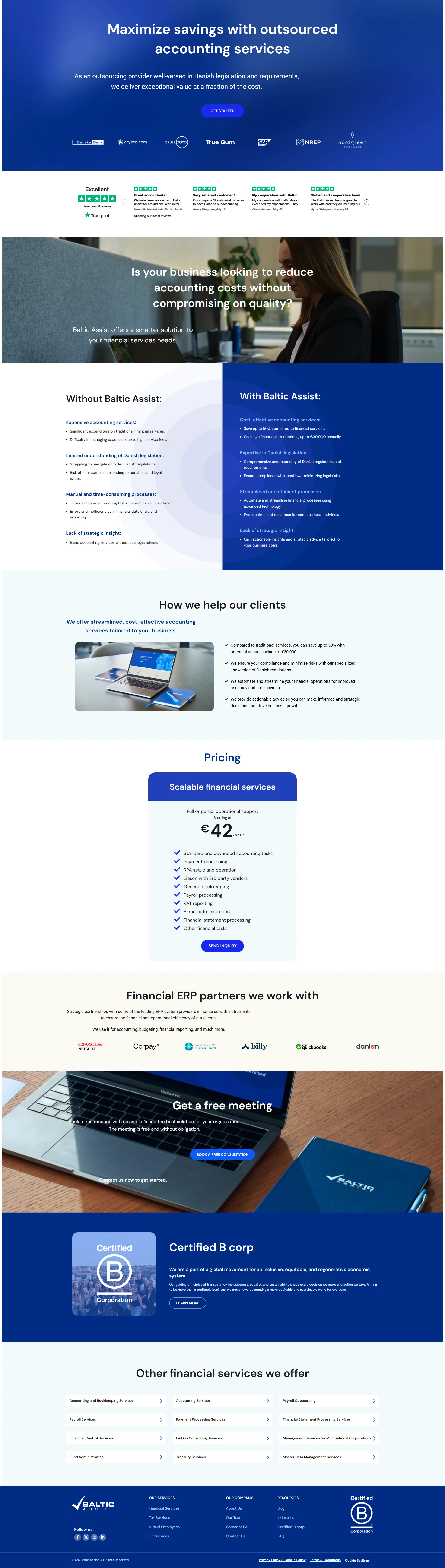Banking Services Screenshot 1