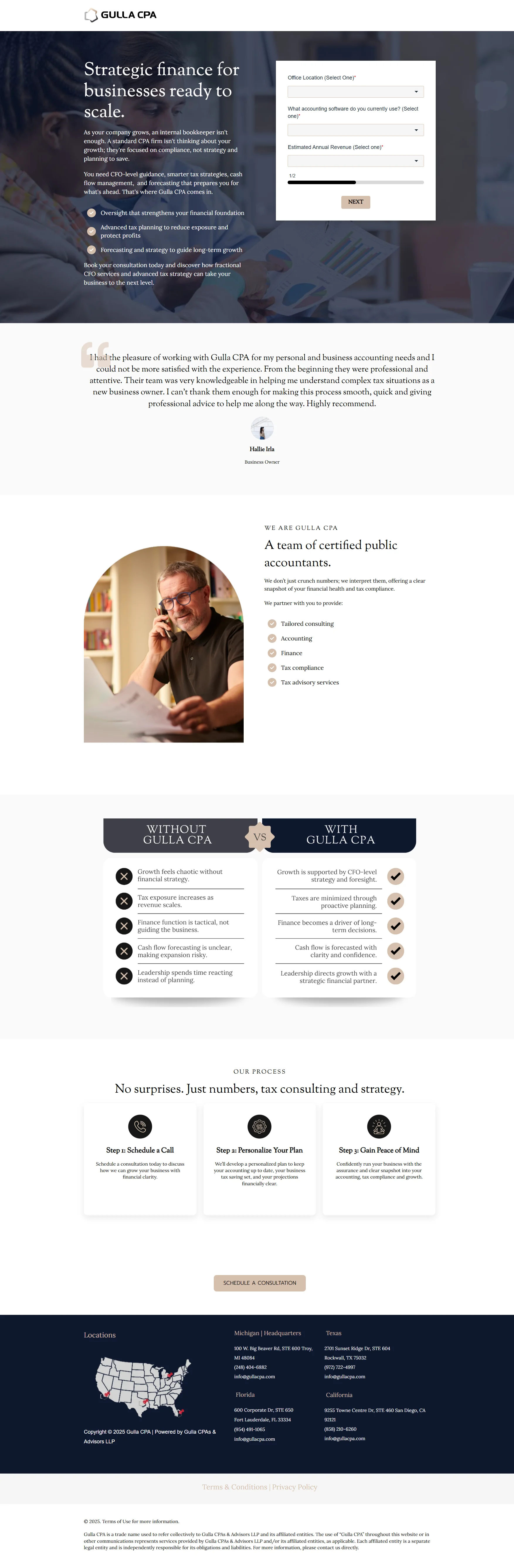 Tax Preparation Services Screenshot 1