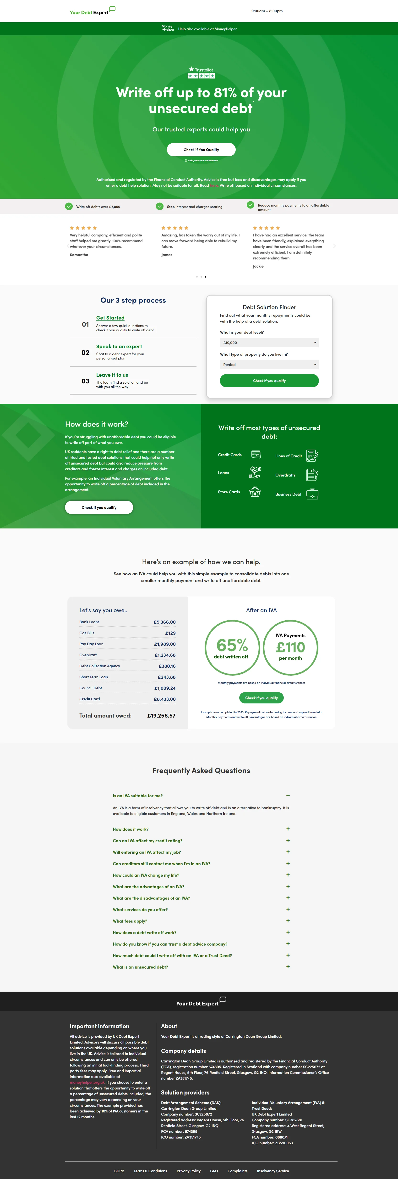 Credit Repair Services Screenshot 6