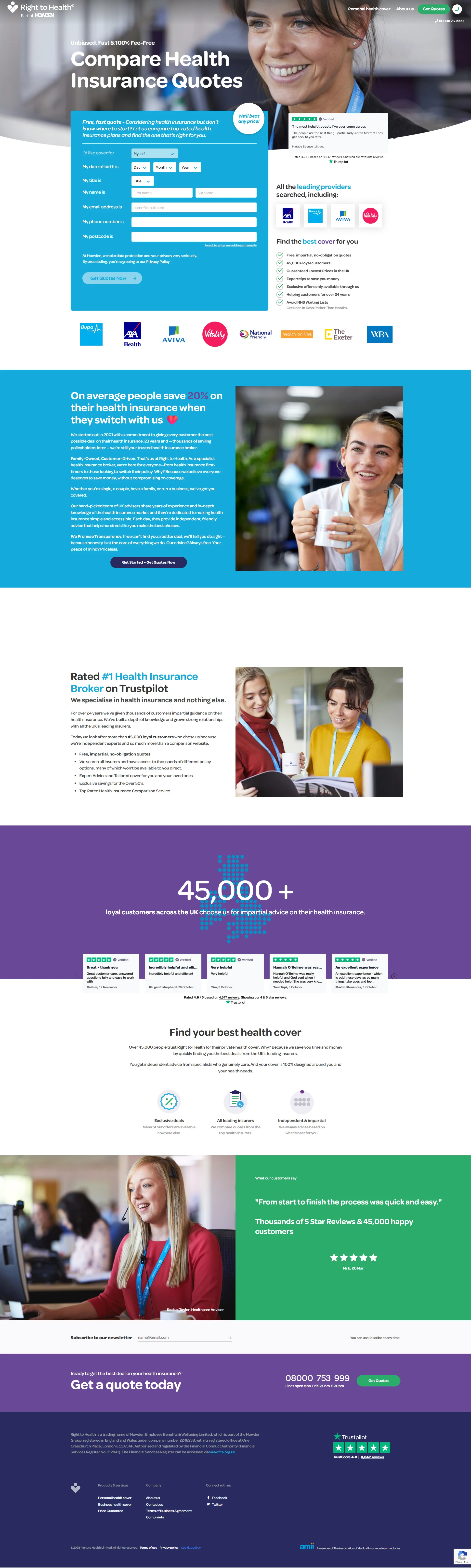 Health Insurance Brokers Screenshot 2