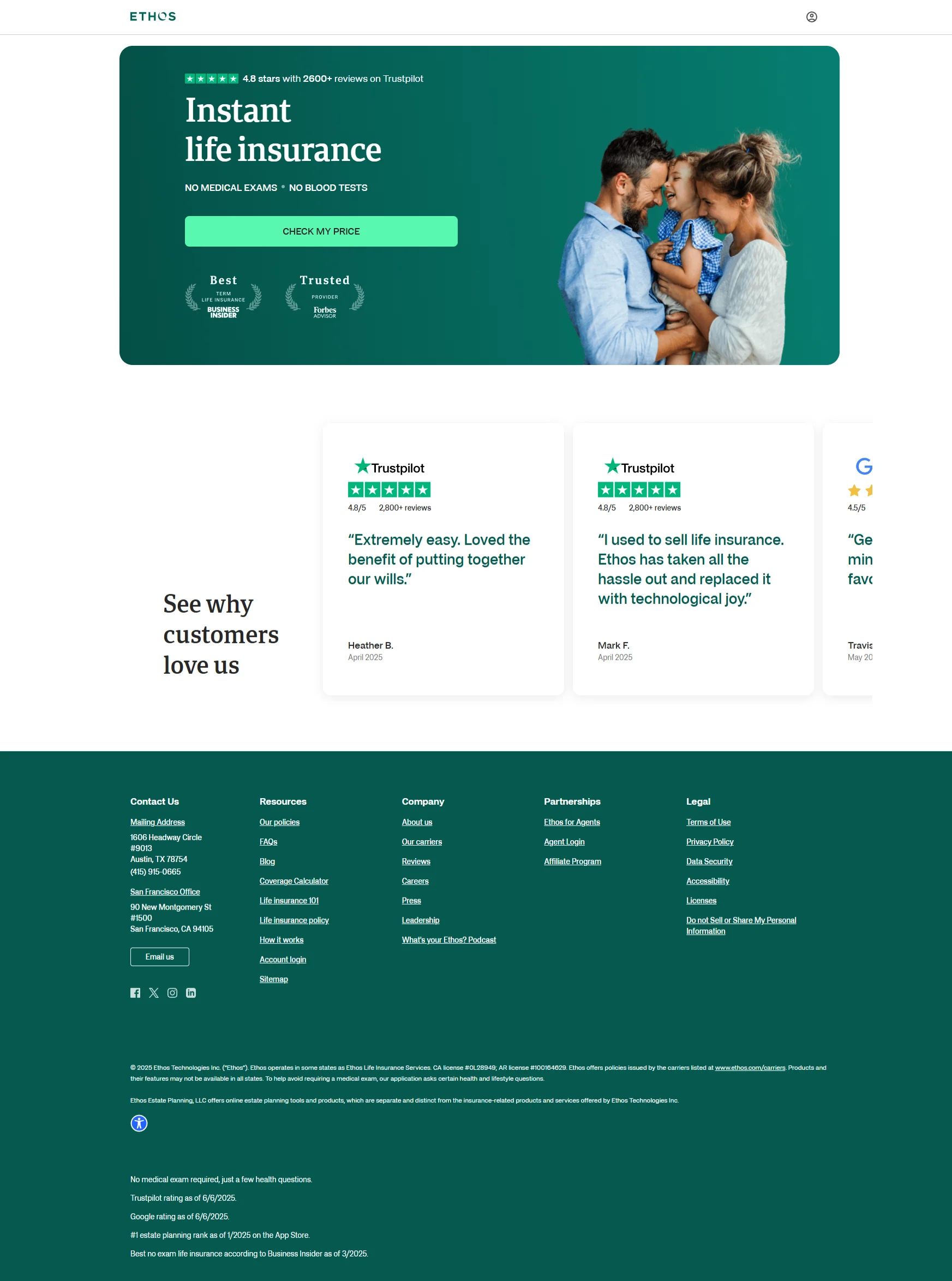 Life Insurance Agencies Screenshot 1
