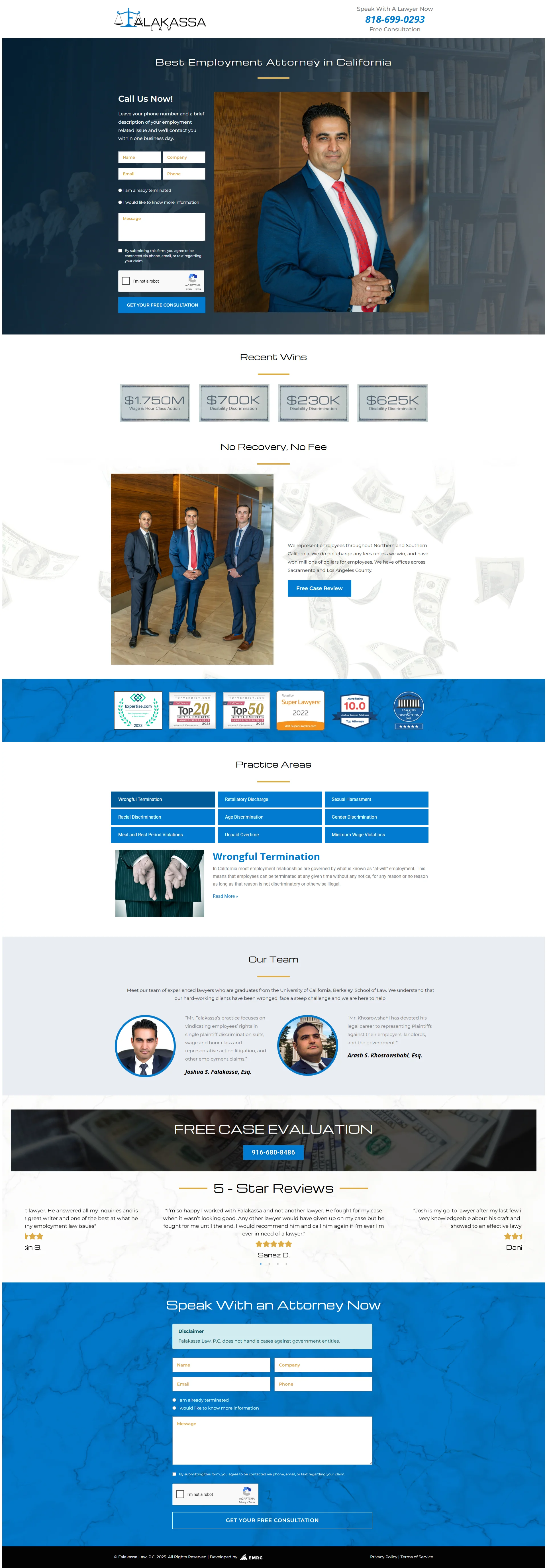 Employment Lawyers Screenshot 1