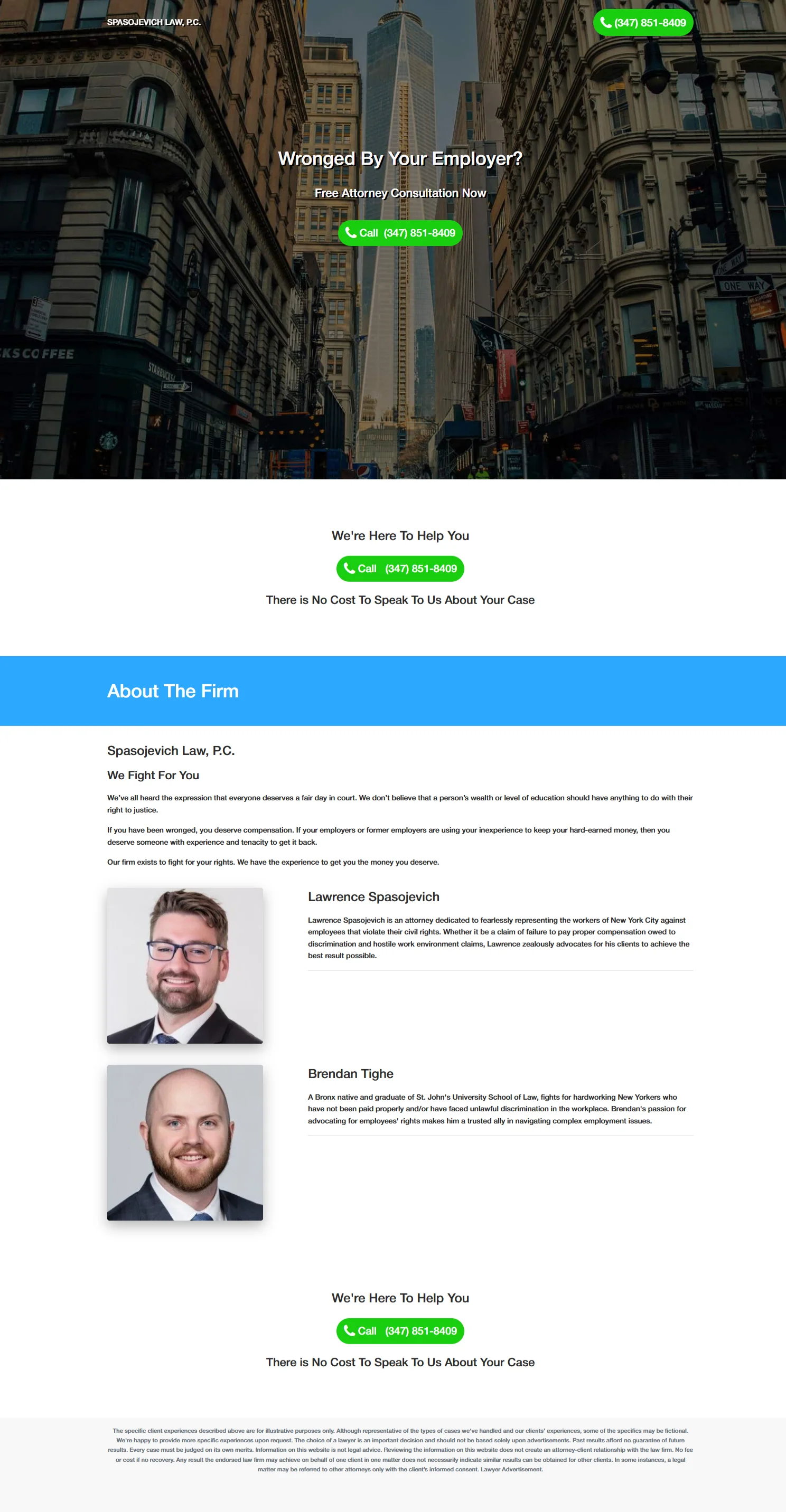 Employment Lawyers Screenshot 2