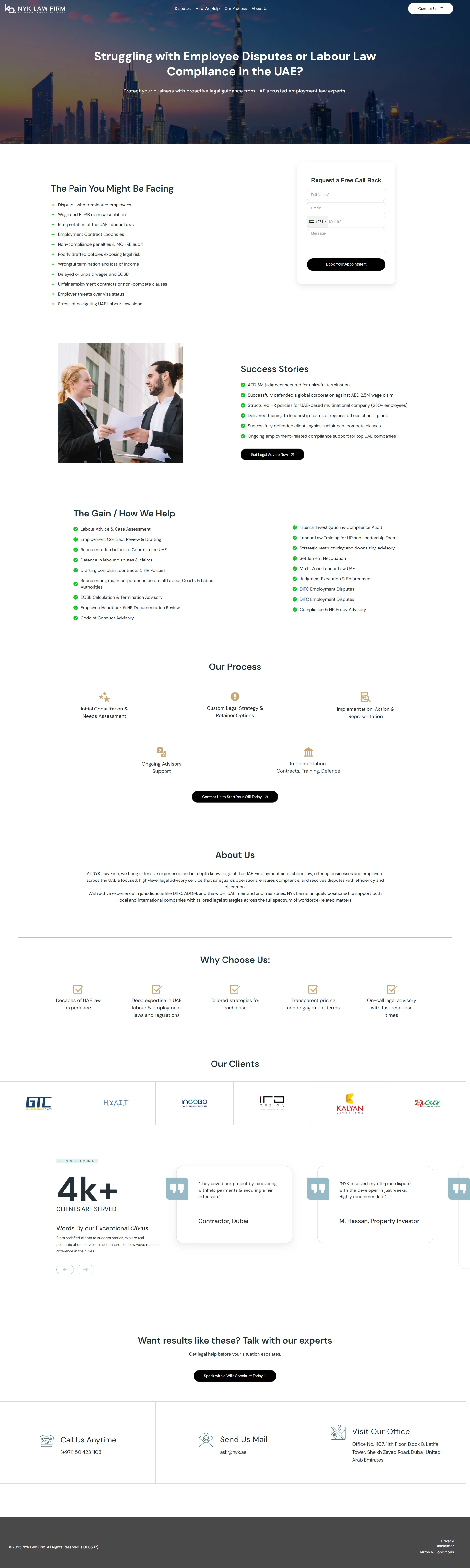 Employment Lawyers Screenshot 4