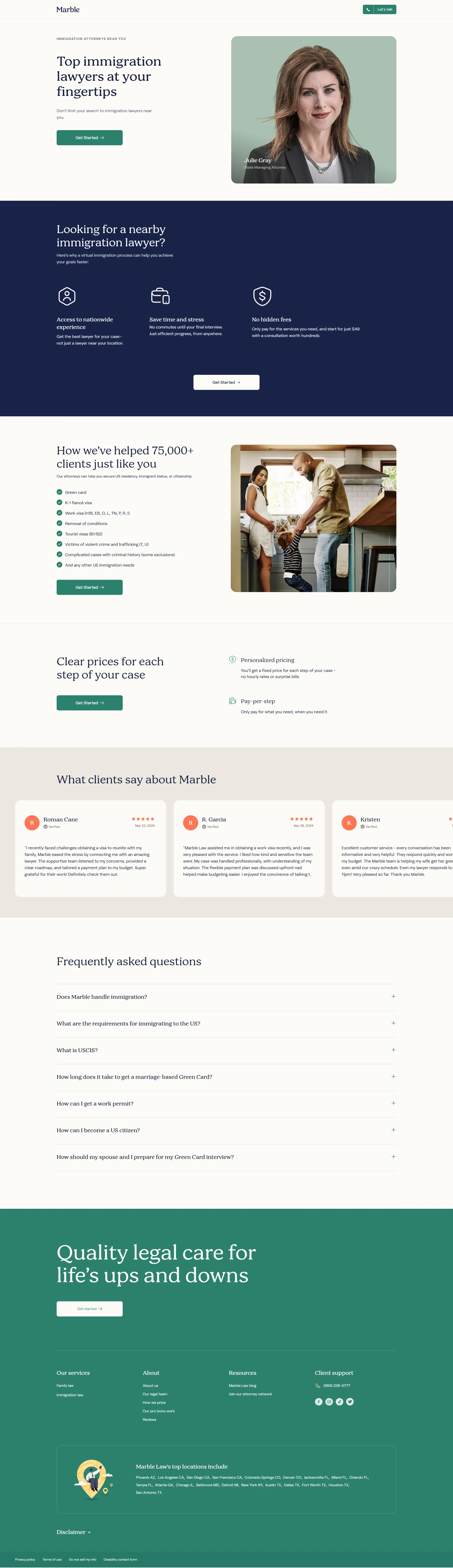 Immigration Lawyers Screenshot 2