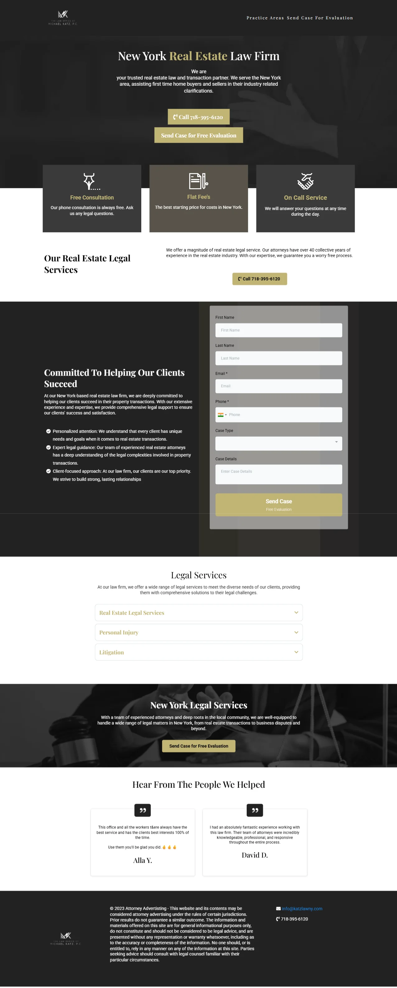 Real Estate Lawyers Screenshot 3