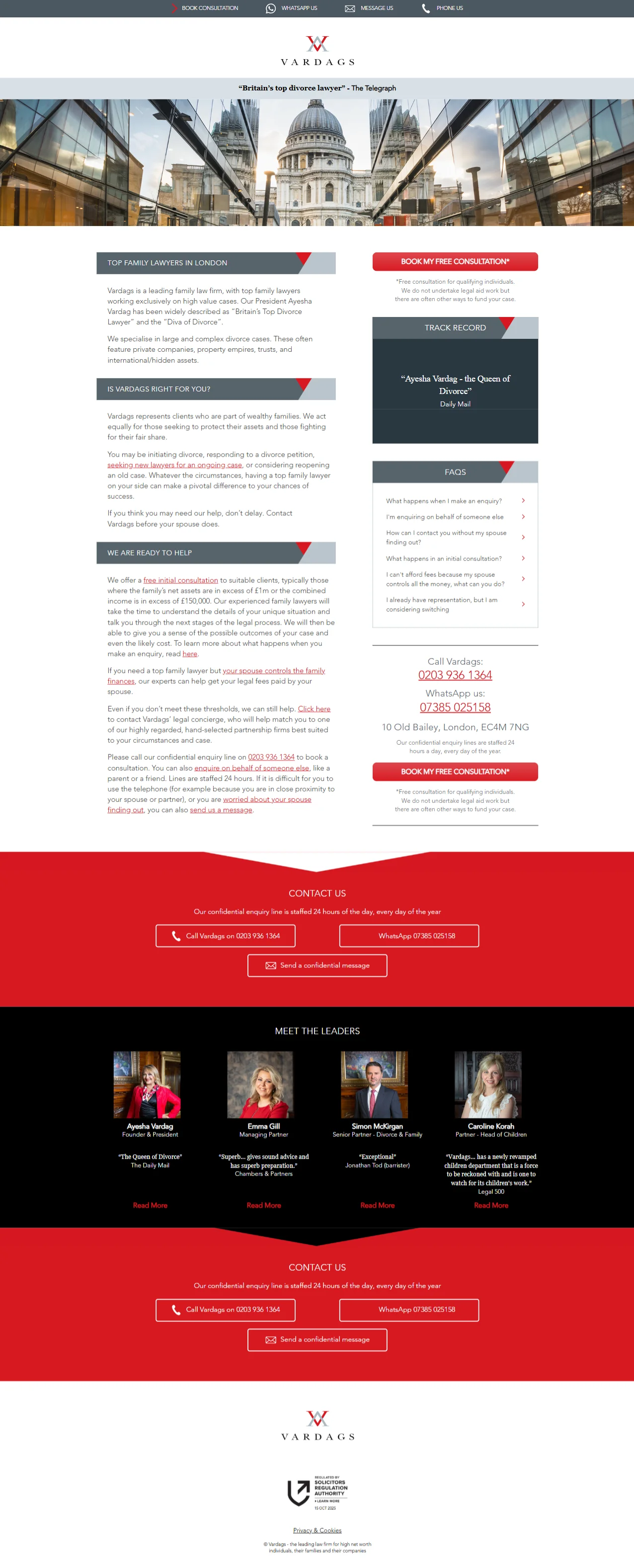 Family Law Attorneys Screenshot 4