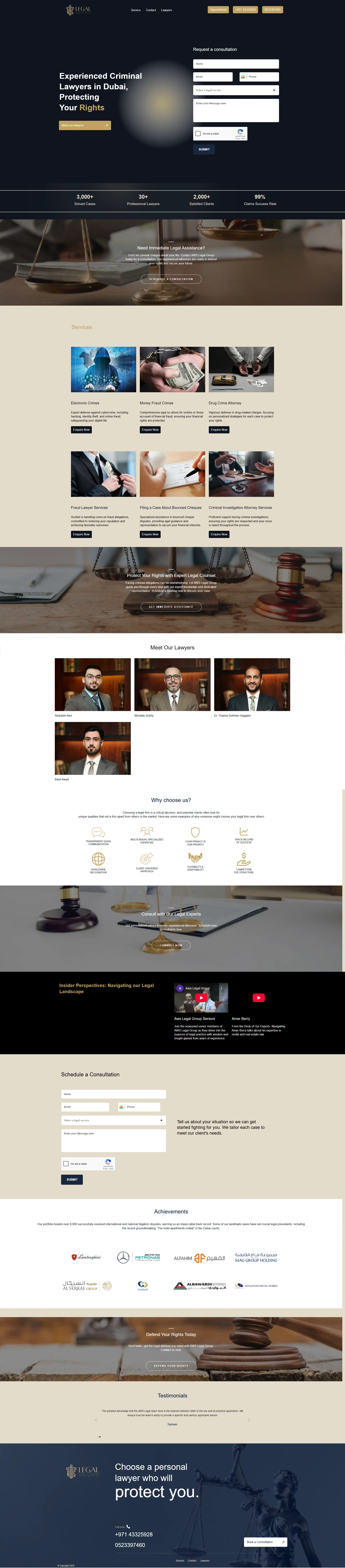 Criminal Defense Lawyers Screenshot 1