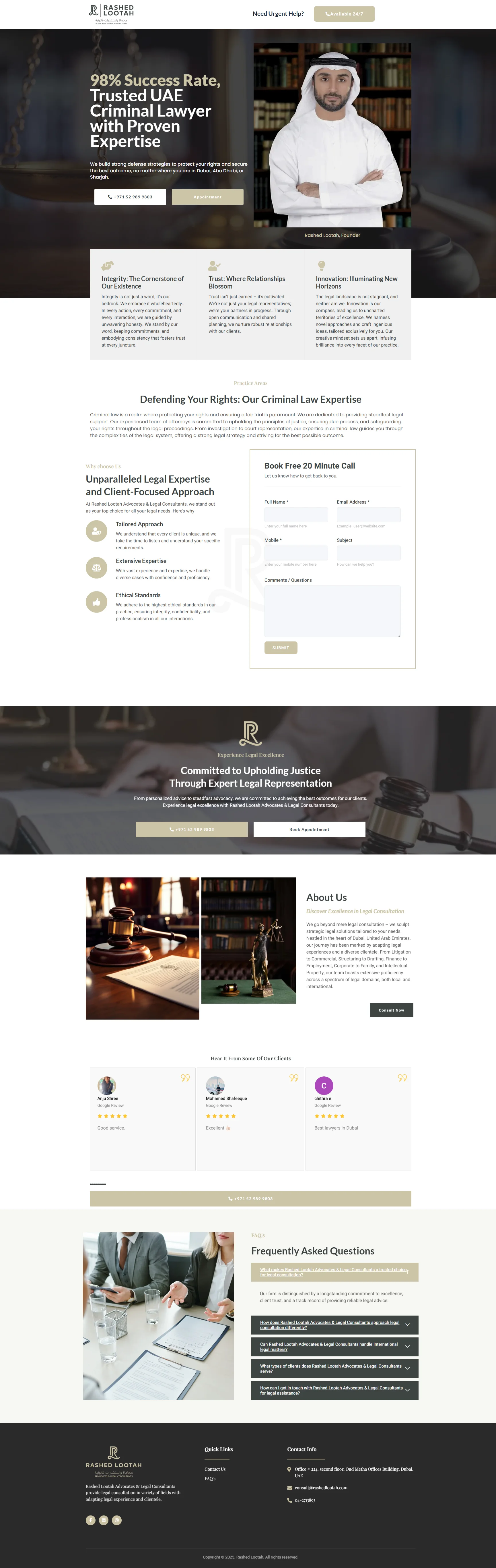 Criminal Defense Lawyers Screenshot 3