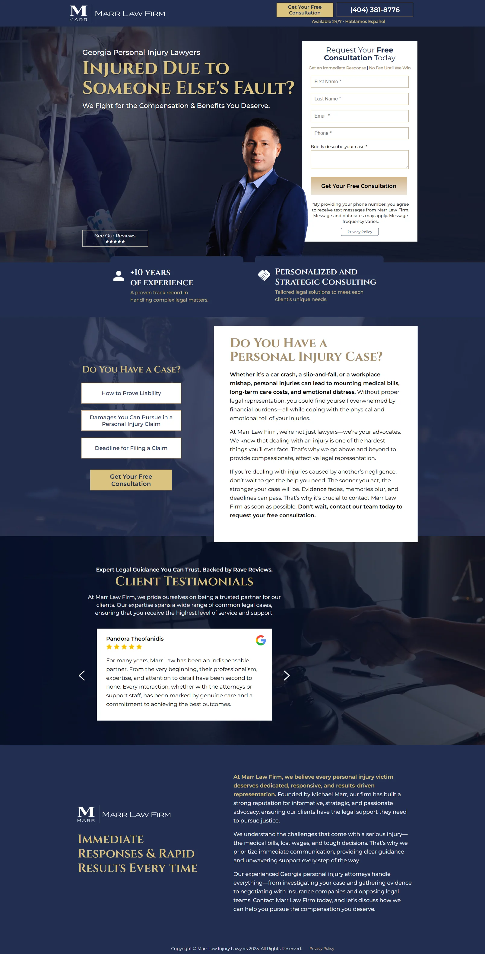 Personal Injury Lawyers Screenshot 6