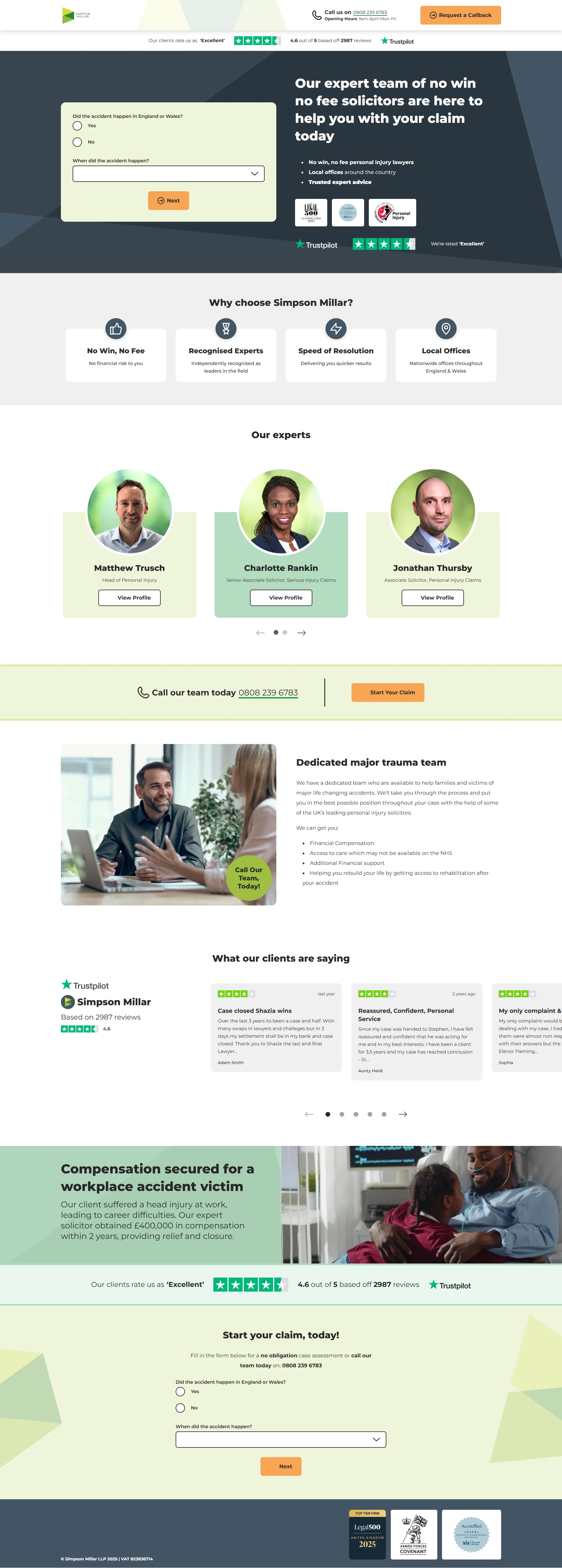 Personal Injury Lawyers Screenshot 7