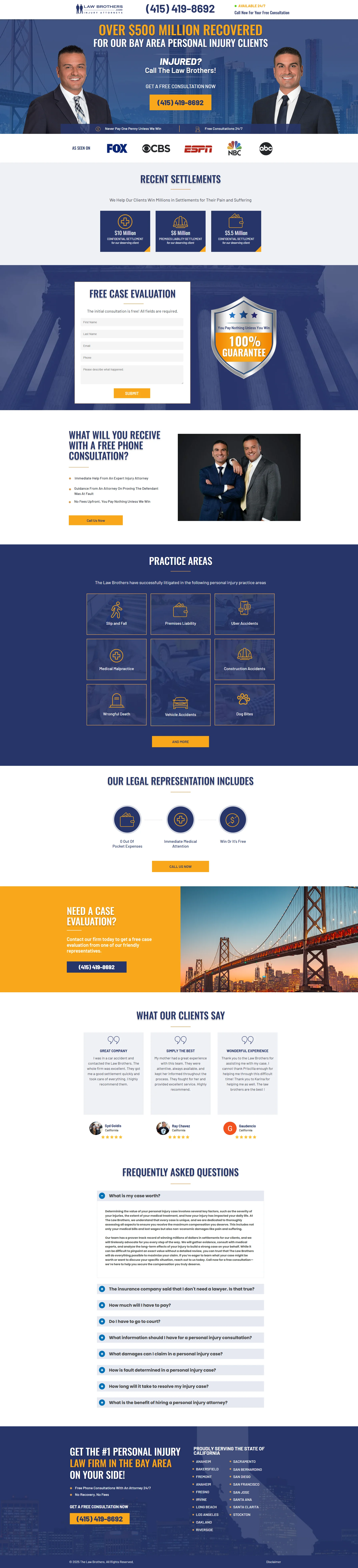 Personal Injury Lawyers Screenshot 8