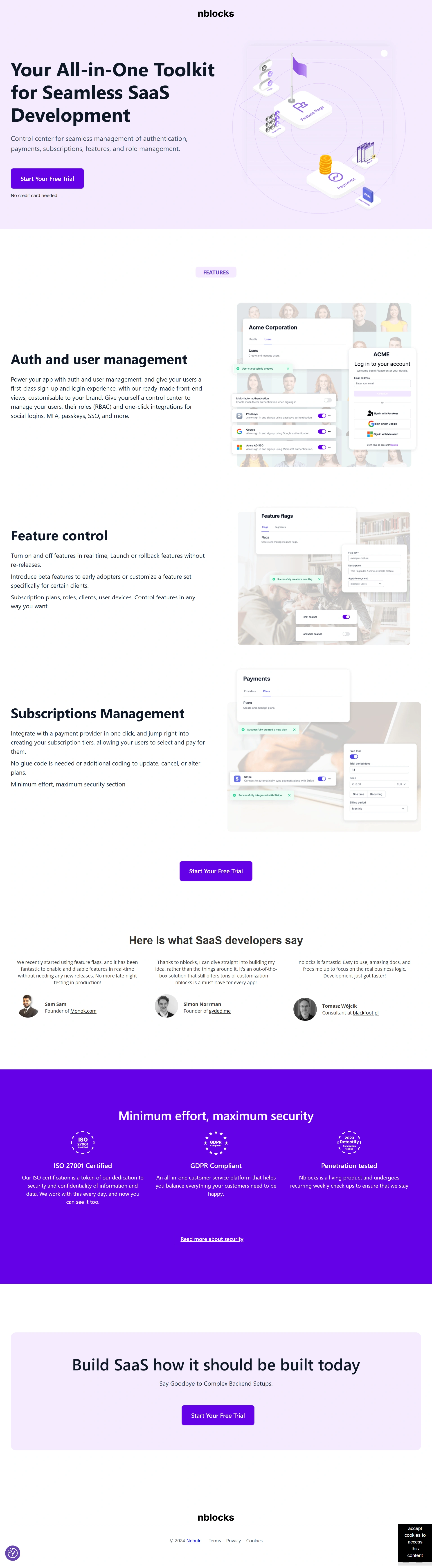 Subscription Management Screenshot 6
