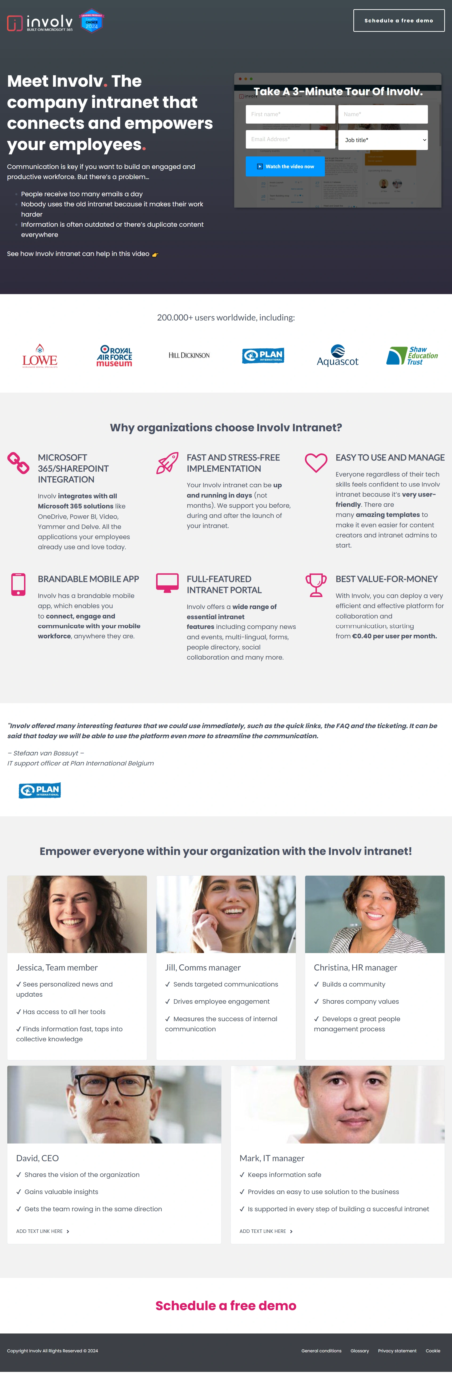 Employee Engagement Screenshot 1