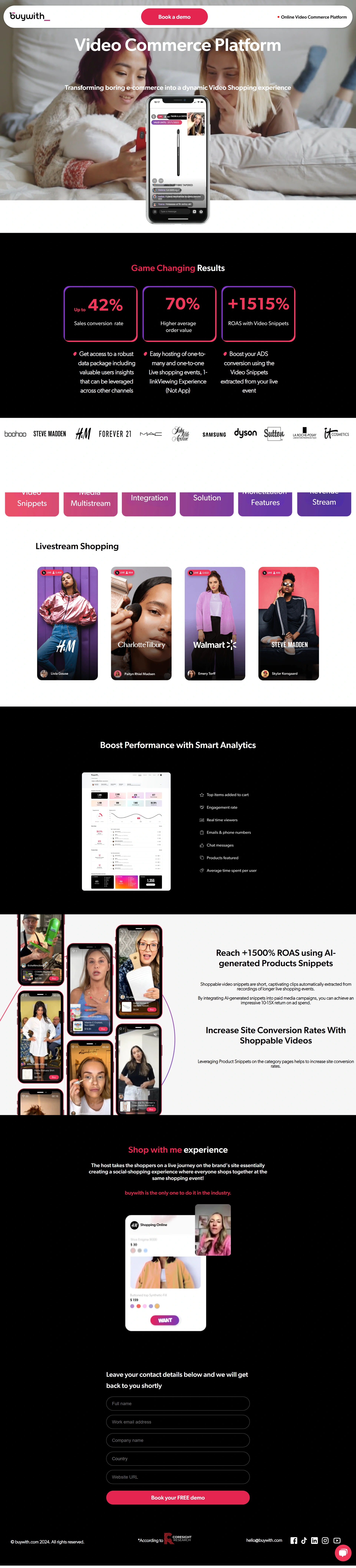 Shoppable Video Screenshot 2