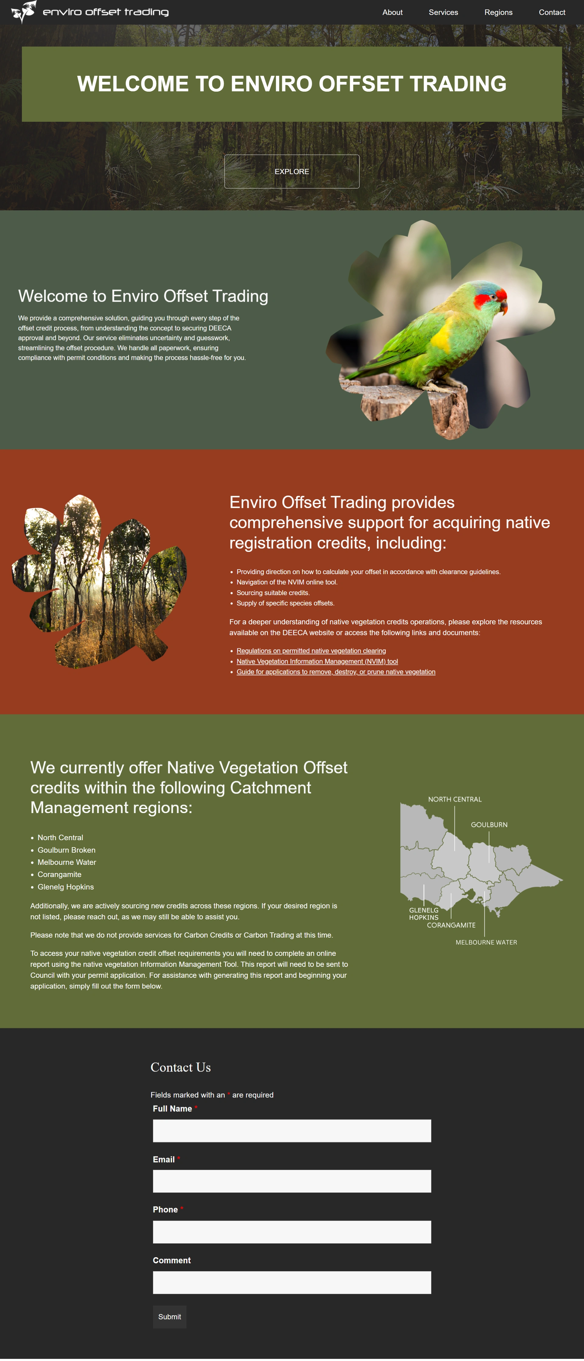 Carbon Offsetting Screenshot 1
