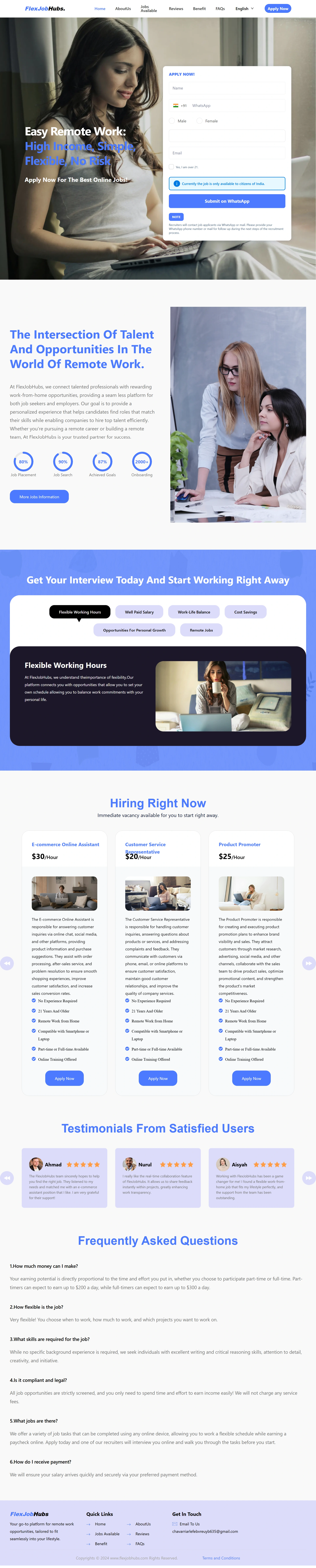 Work-from-Home (WFH) Screenshot 1
