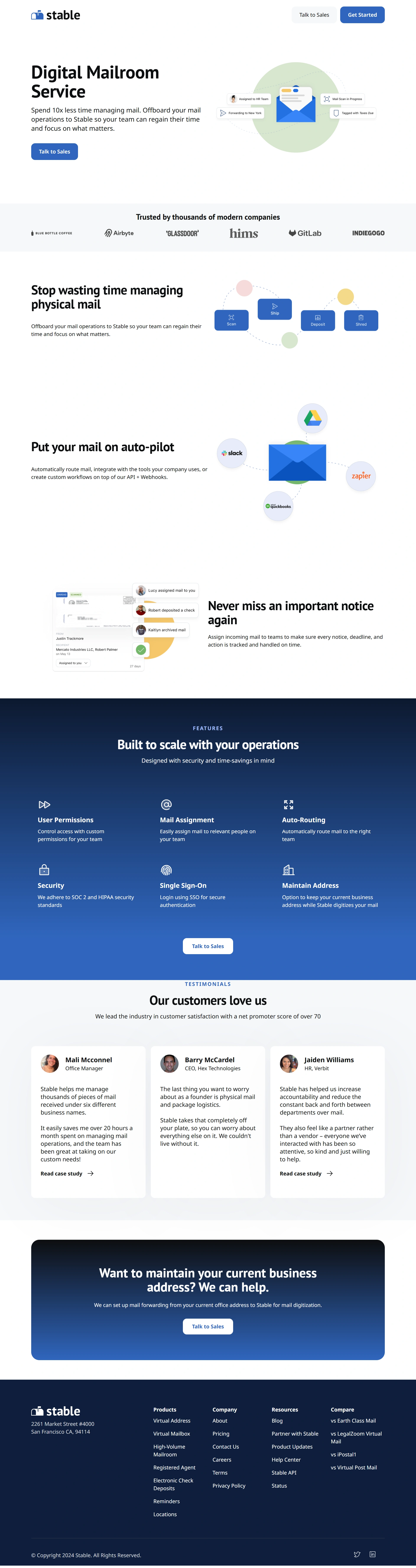 Mail Management Systems Screenshot 1