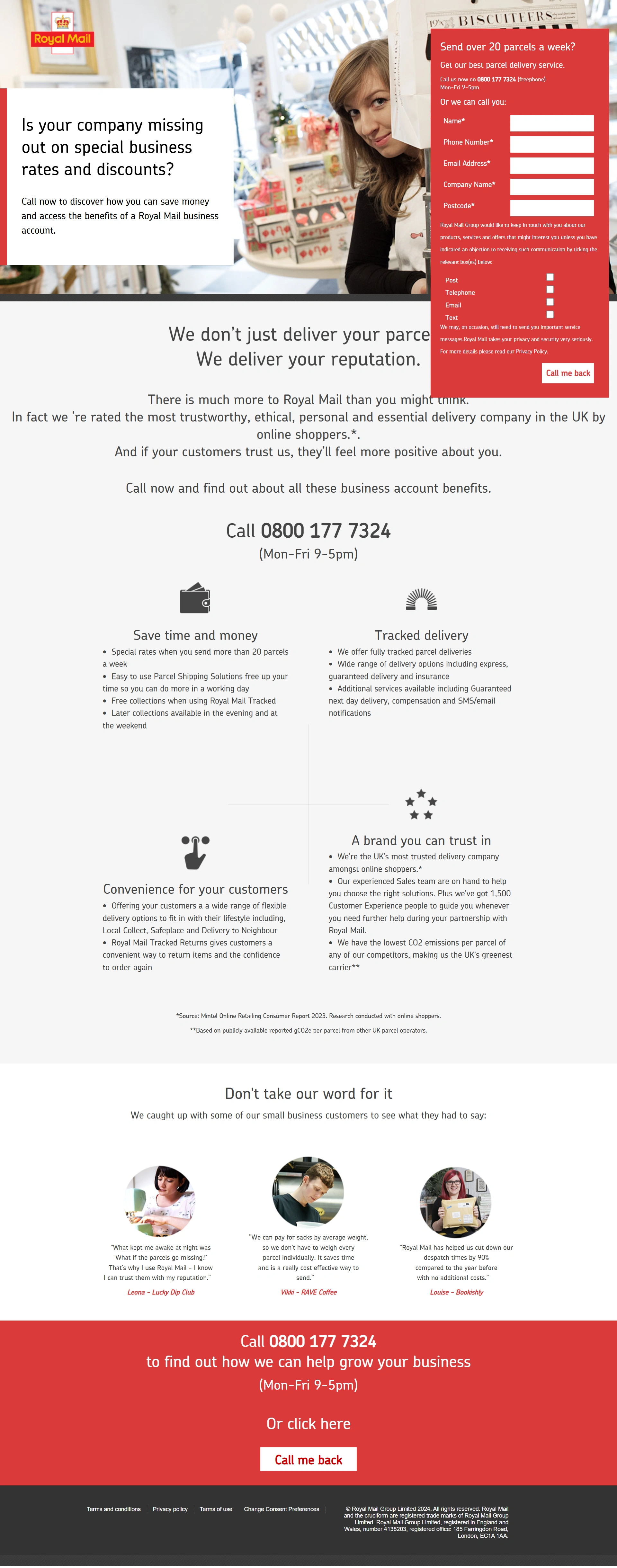 Mail Delivery Services Screenshot 5