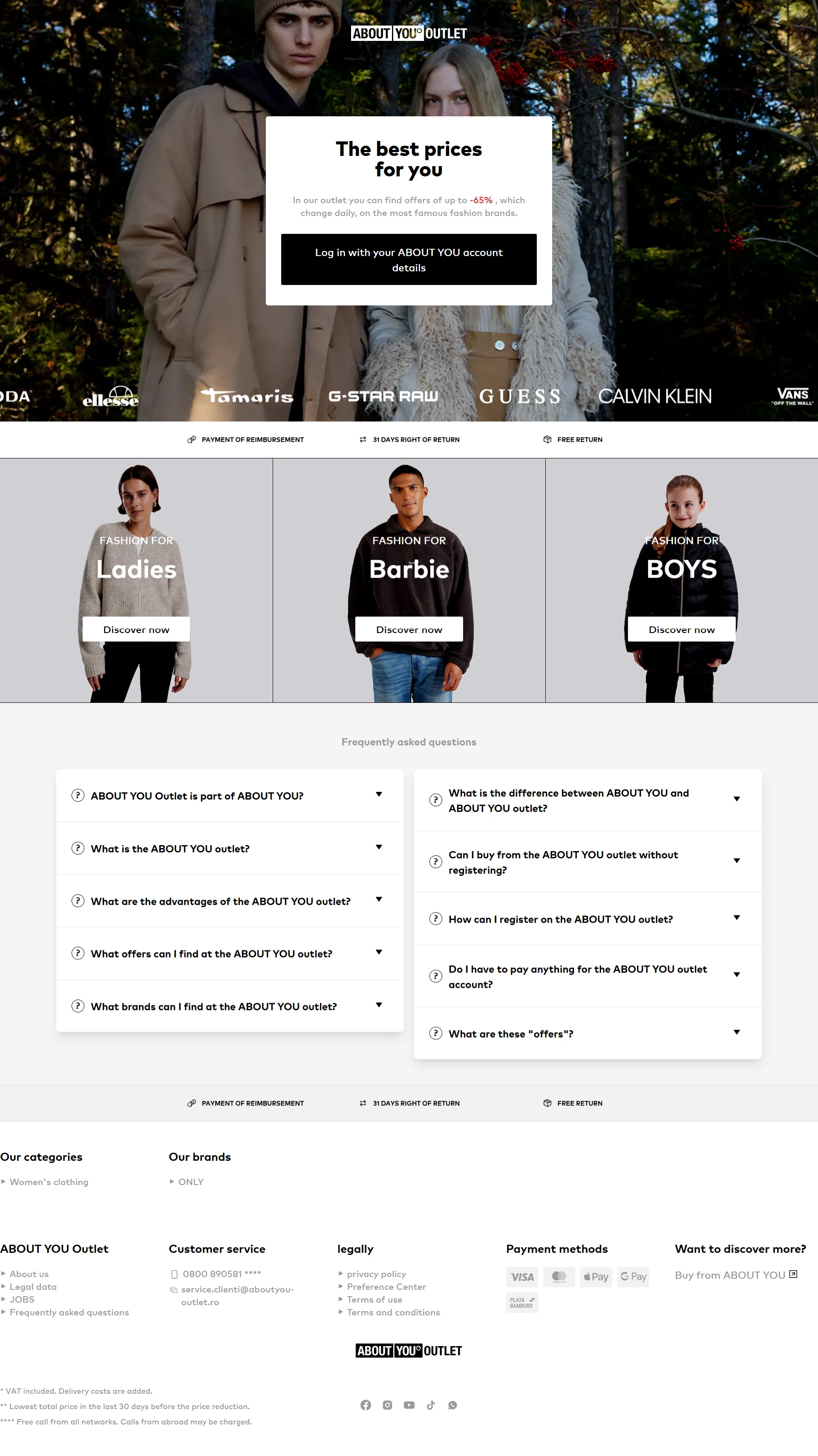 Fashion E-commerce Screenshot 1