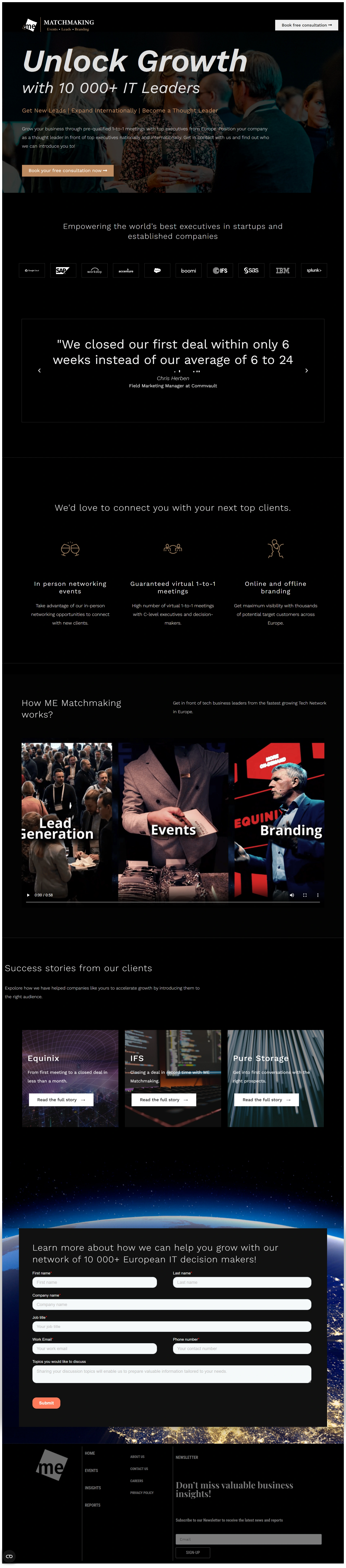 Signup for Webinars Screenshot 4