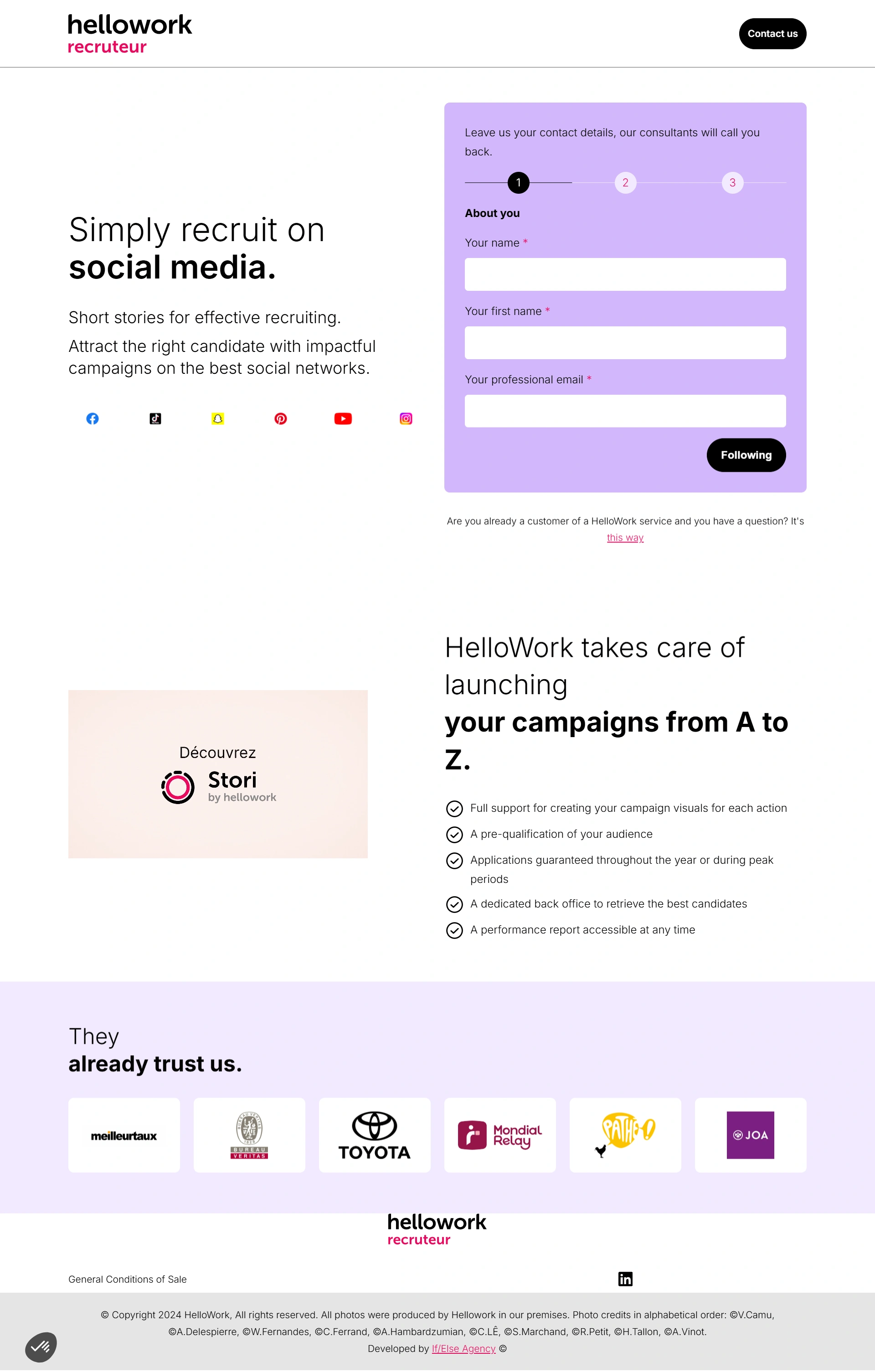 Coming Soon Website Design Screenshot 2