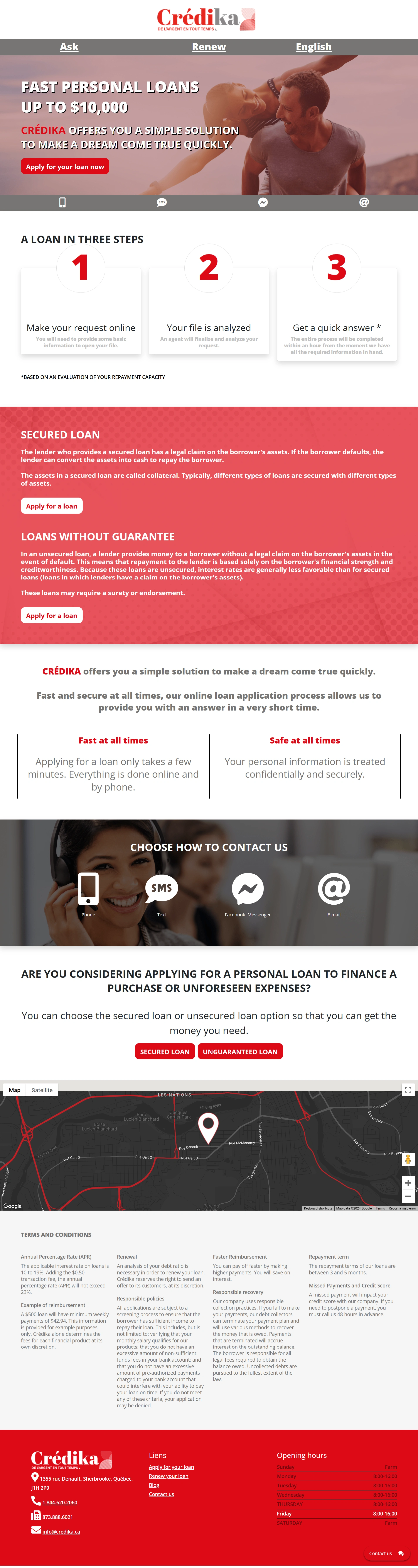 Micro-Financing Screenshot 1