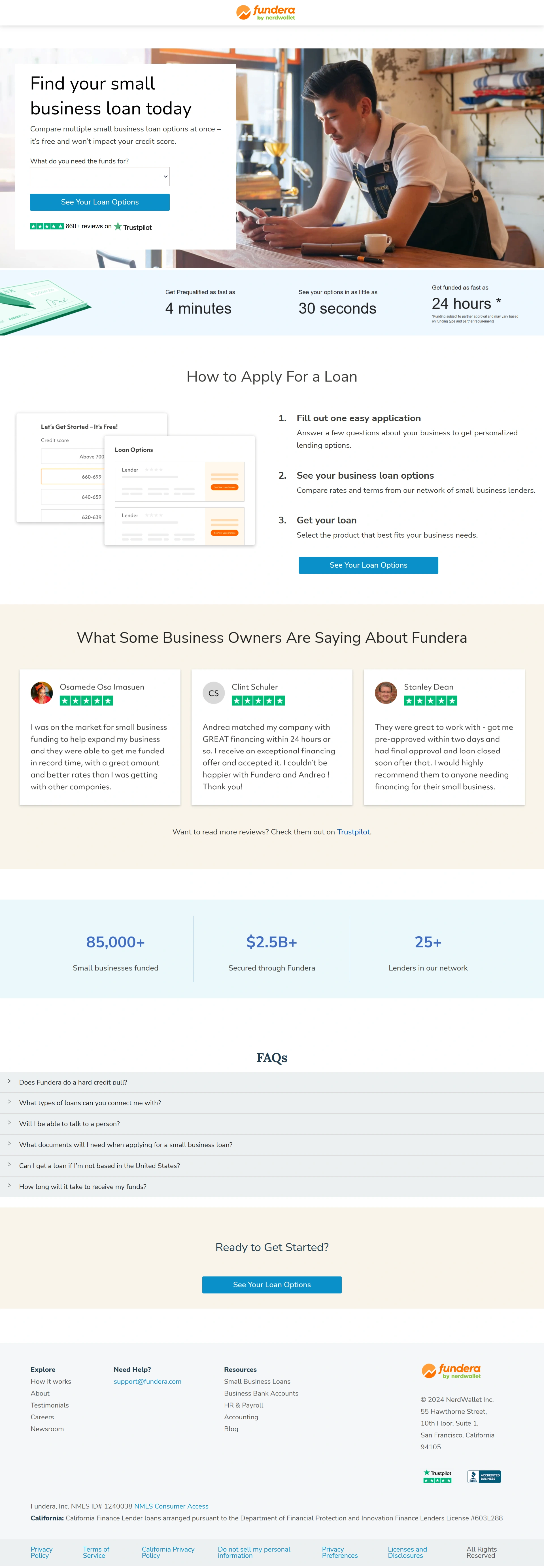 Micro-Financing Screenshot 2